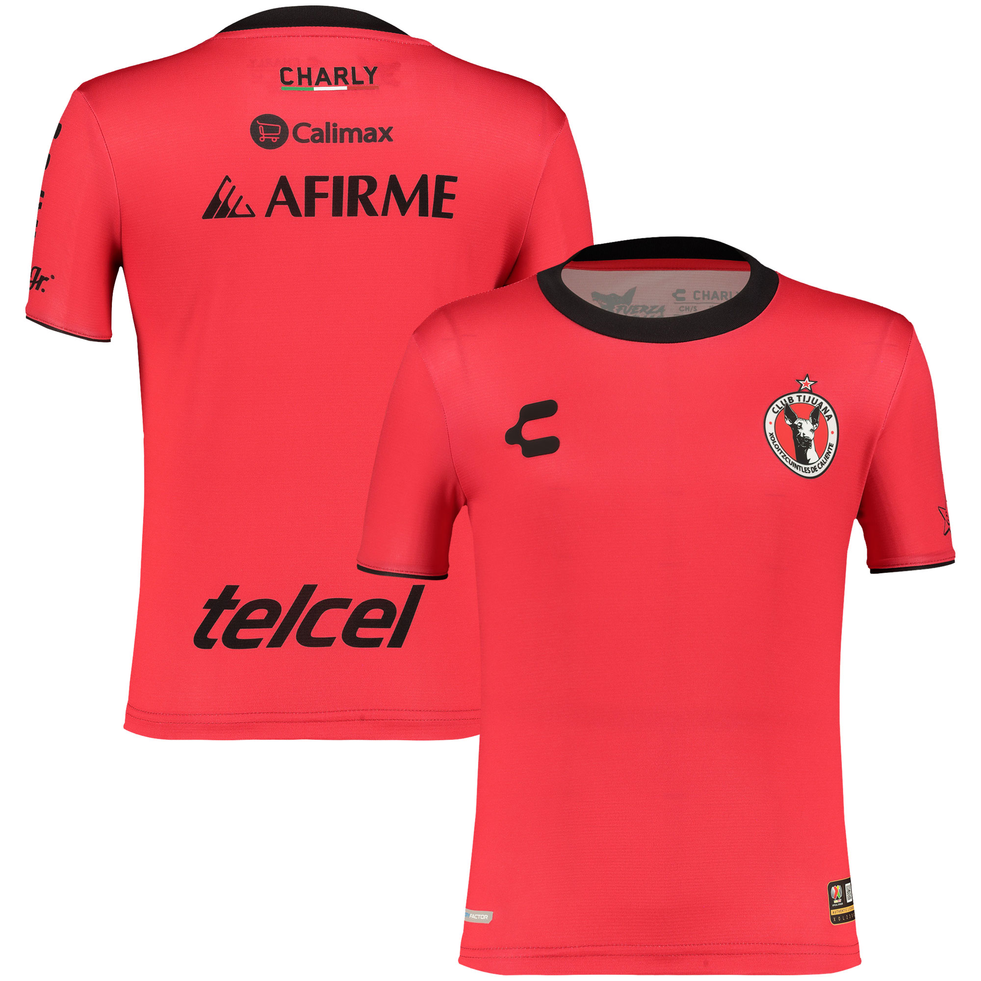 Compra camiseta club tijuana charly infantil primera equipación auténtica 202324
roja – Jerseys y Camisetas de la Liga MX