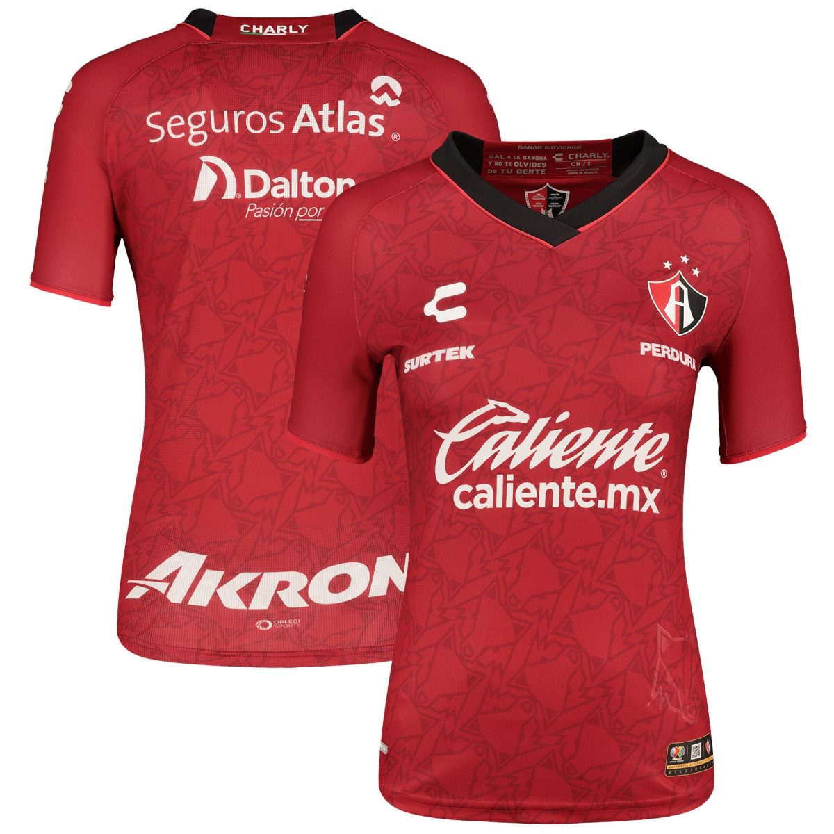 Compra camiseta club atlas charly equipación auténtica visitante femenina 202324 – roja – Jerseys y Camisetas de la Liga MX