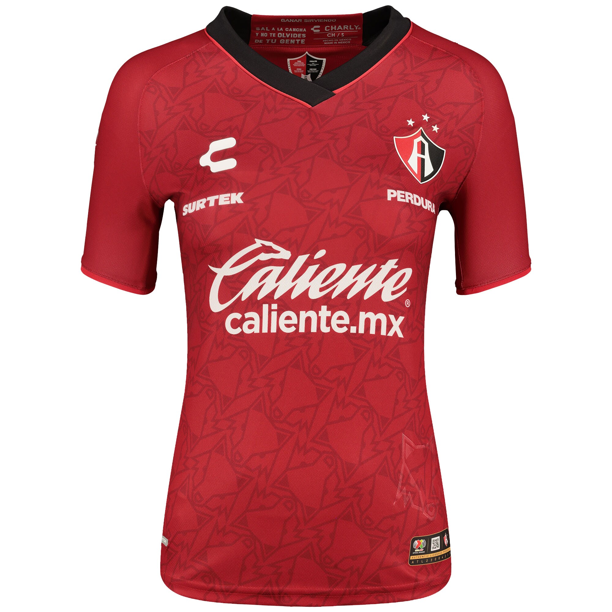Compra camiseta club atlas charly equipación auténtica visitante femenina 202324 – roja – Jerseys y Camisetas de la Liga MX