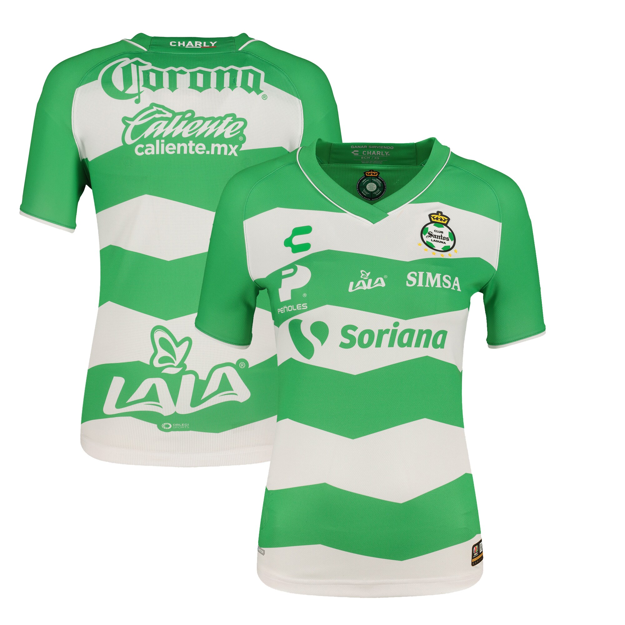 Compra camiseta auténtica santos laguna charly femenina 202324 primera equipación
-blanca – Jerseys y Camisetas de la Liga MX
