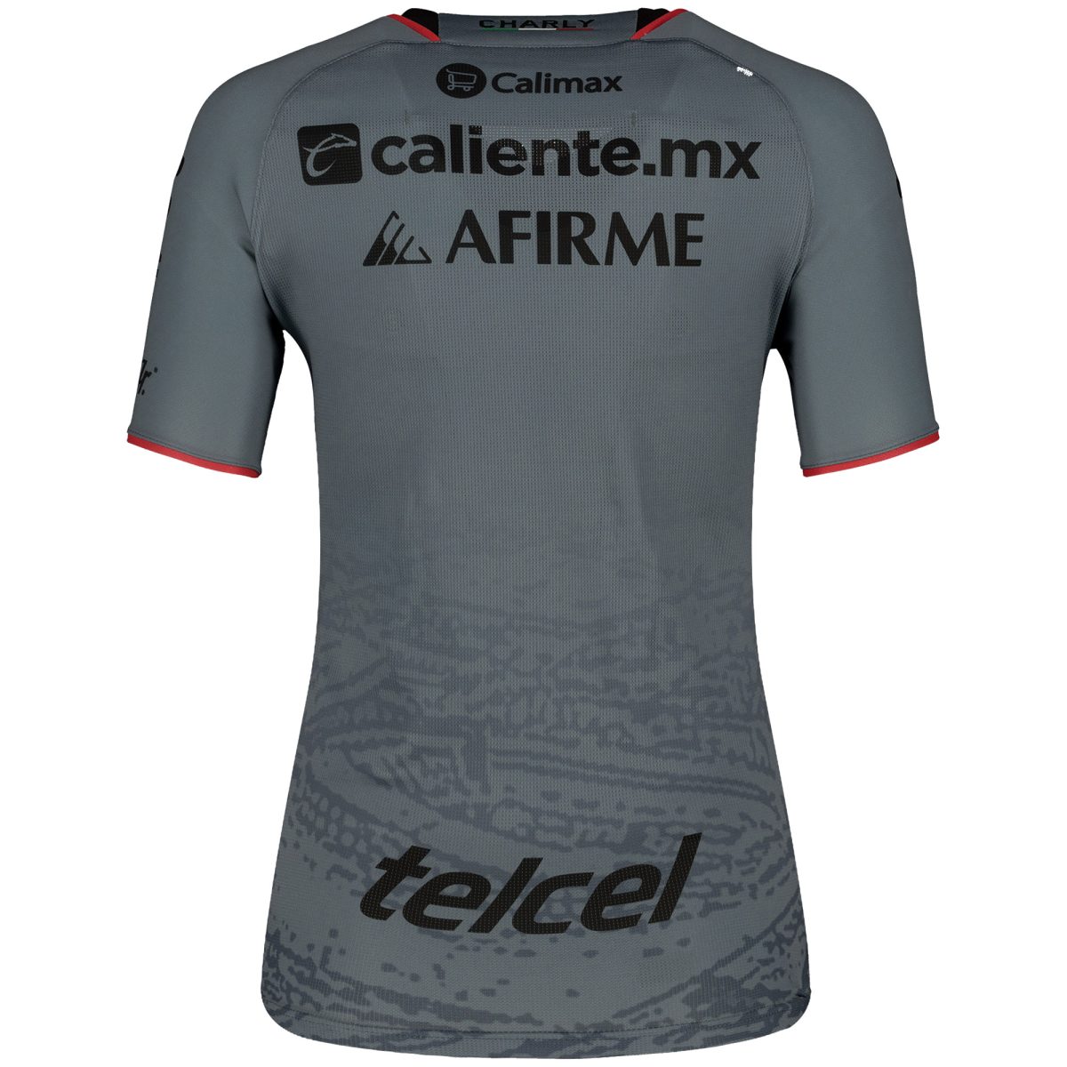 Compra camiseta club tijuana charly femenina segunda equipación auténtica 202324
gris – Jerseys y Camisetas de la Liga MX