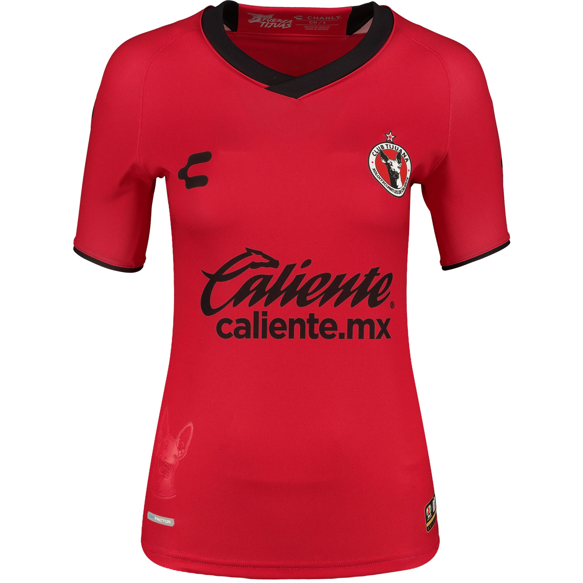 Compra camiseta club tijuana charly femenina primera equipación auténtica 202324
roja – Jerseys y Camisetas de la Liga MX