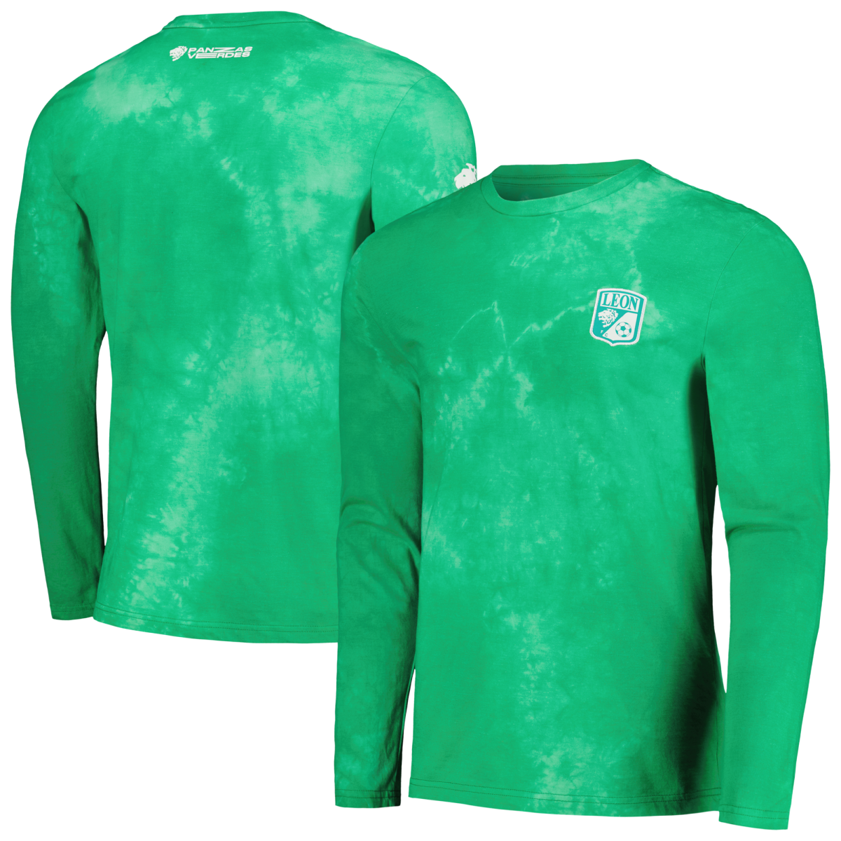Compra camiseta de manga larga club león charly tie-dye – verde – Jerseys y Camisetas de la Liga MX
