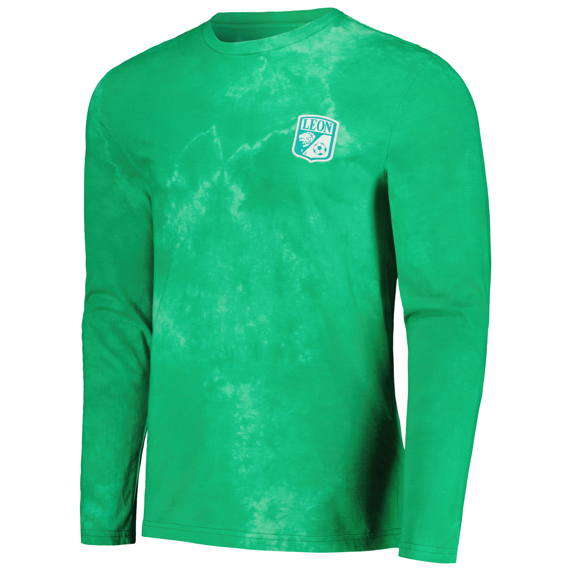 Compra camiseta de manga larga club león charly tie-dye – verde – Jerseys y Camisetas de la Liga MX
