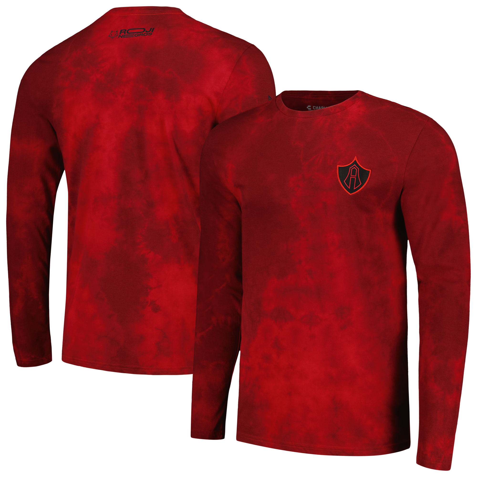 Compra camiseta club atlas charly tie-dye de manga larga – roja – Jerseys y Camisetas de la Liga MX