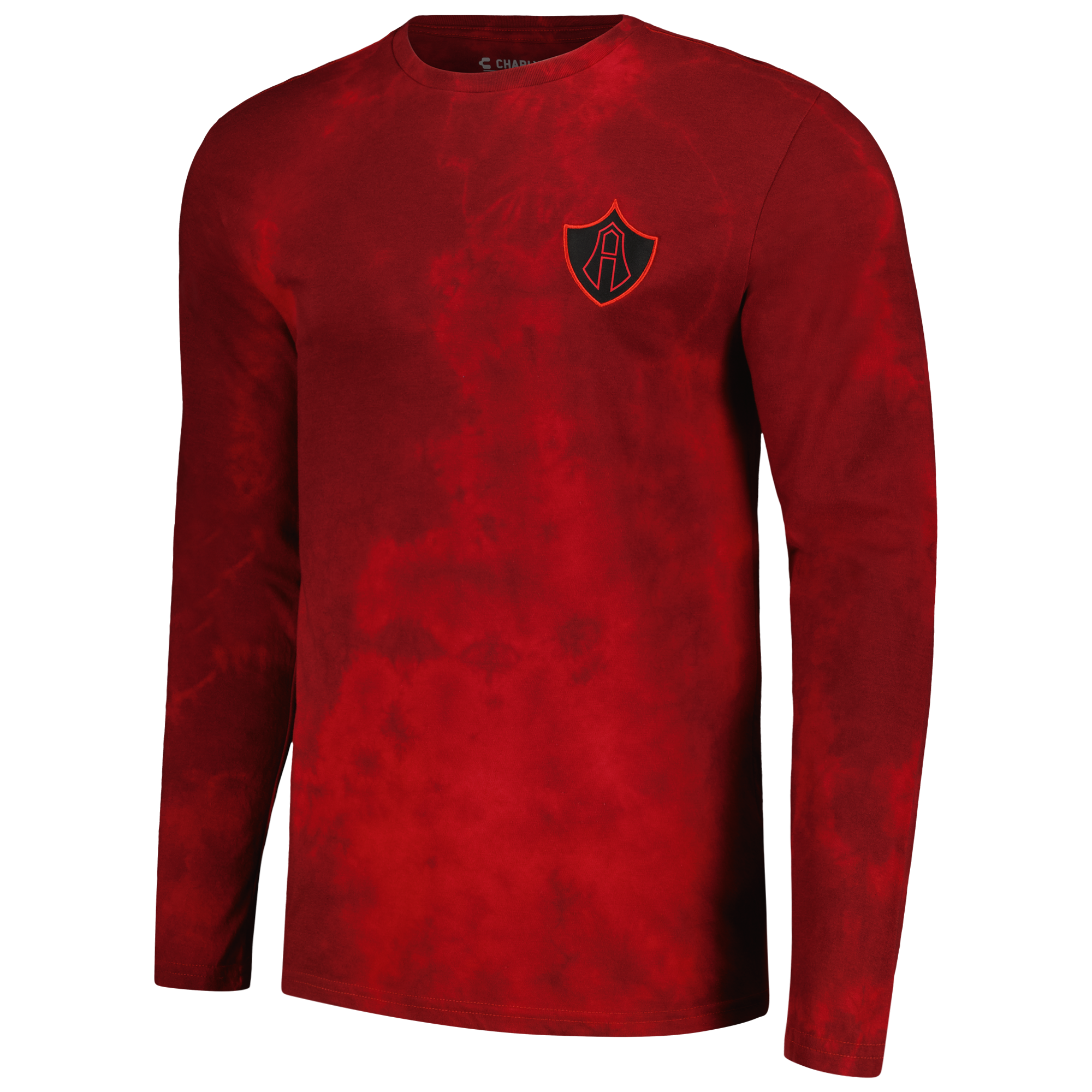 Compra camiseta club atlas charly tie-dye de manga larga – roja – Jerseys y Camisetas de la Liga MX