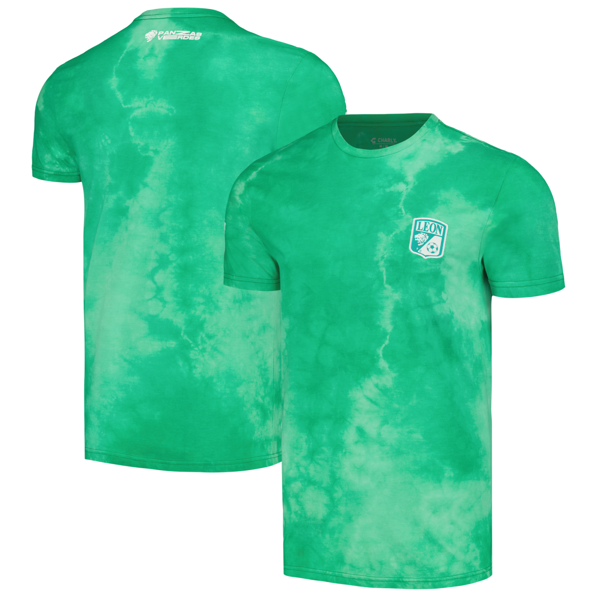 Compra camiseta club león charly tie-dye – verde – Jerseys y Camisetas de la Liga MX