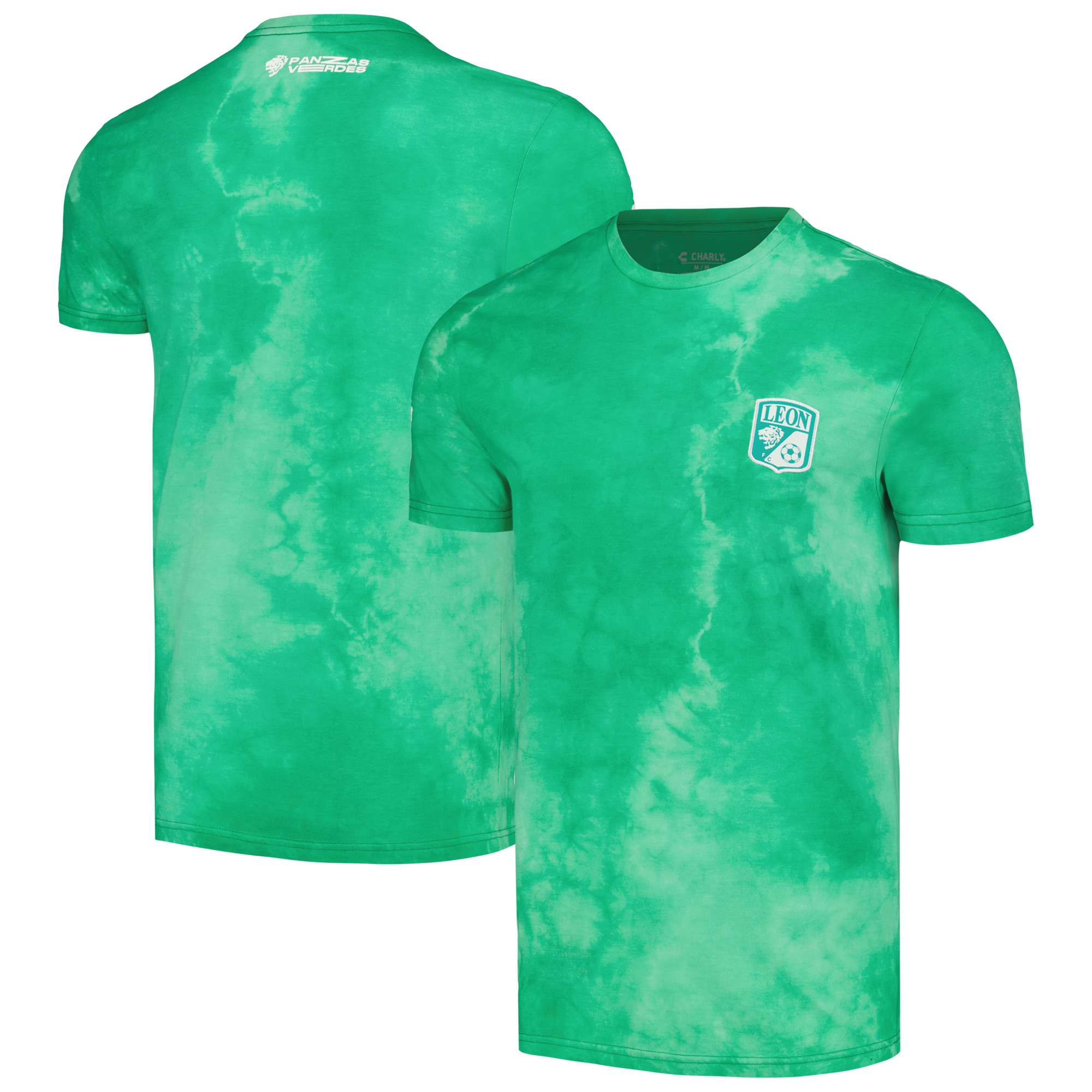 Compra camiseta club león charly tie-dye – verde – Jerseys y Camisetas de la Liga MX