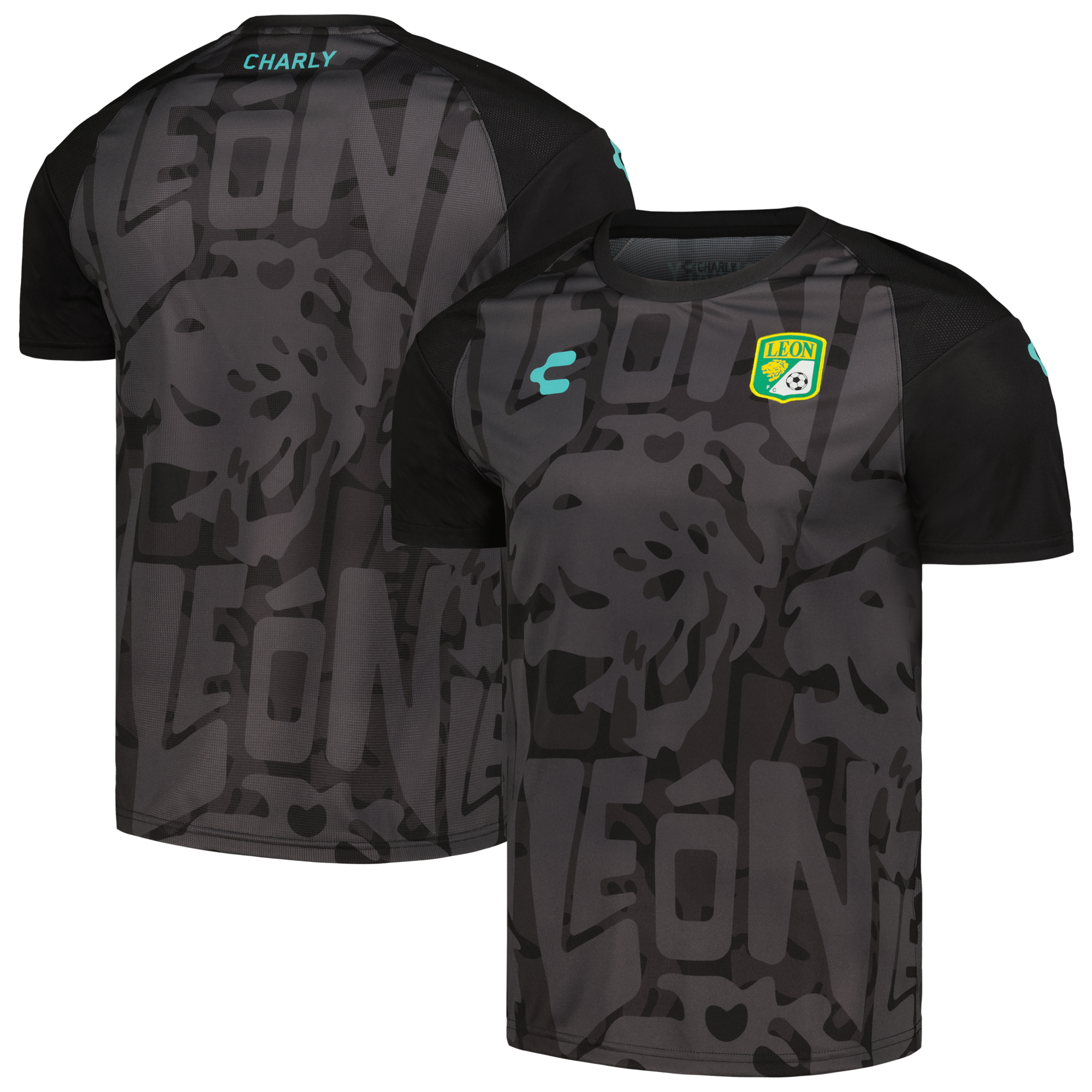 Compra camiseta club león charly dry factor para entrenamiento 202324 – negra – Jerseys y Camisetas de la Liga MX