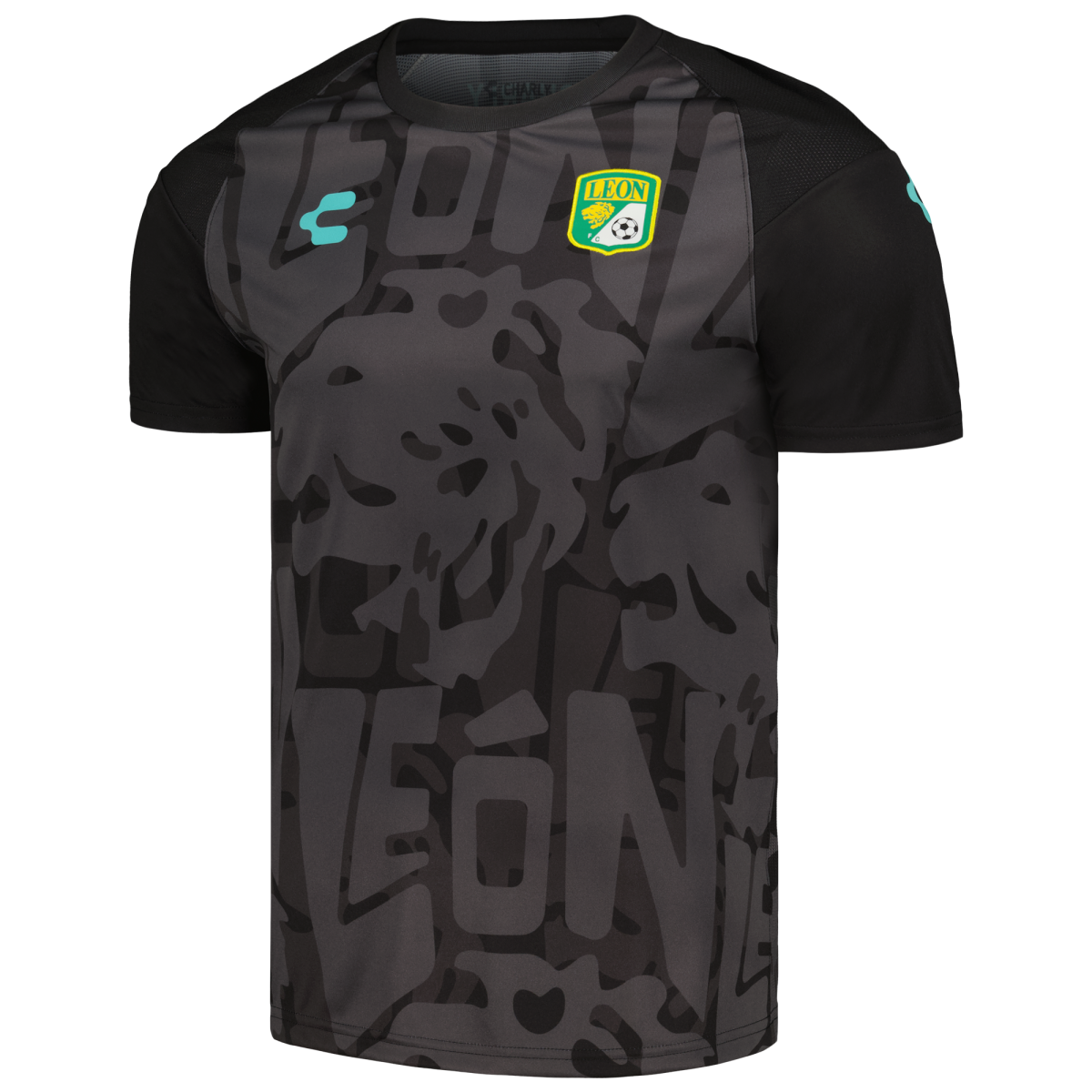 Compra camiseta club león charly dry factor para entrenamiento 202324 – negra – Jerseys y Camisetas de la Liga MX