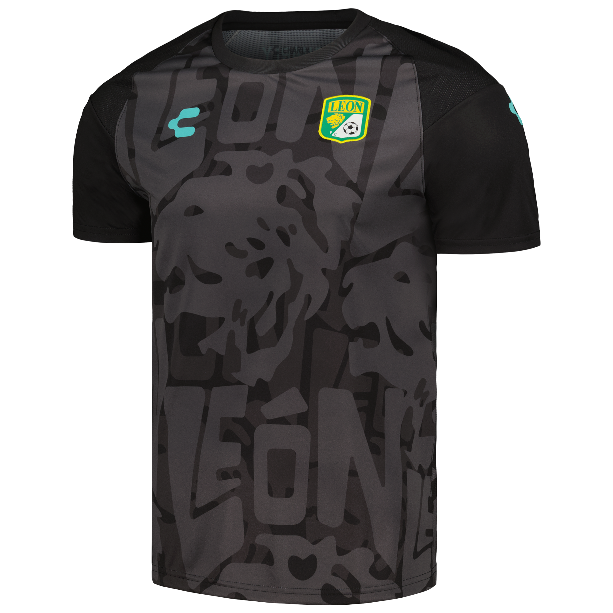 Compra camiseta club león charly dry factor para entrenamiento 202324 – negra – Jerseys y Camisetas de la Liga MX