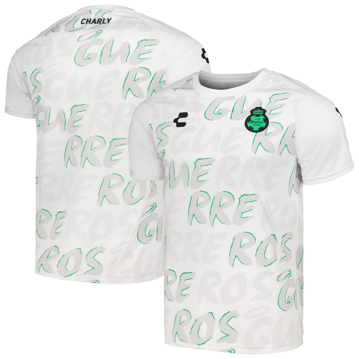 Compra camiseta de entrenamiento santos laguna charly dry factor 202324
-blanca – Jerseys y Camisetas de la Liga MX