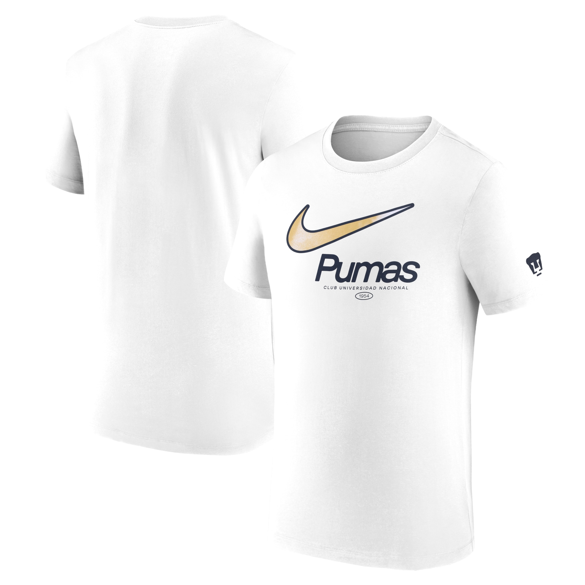 Compra camiseta pumas nike swoosh
blanca – Jerseys y Camisetas de la Liga MX