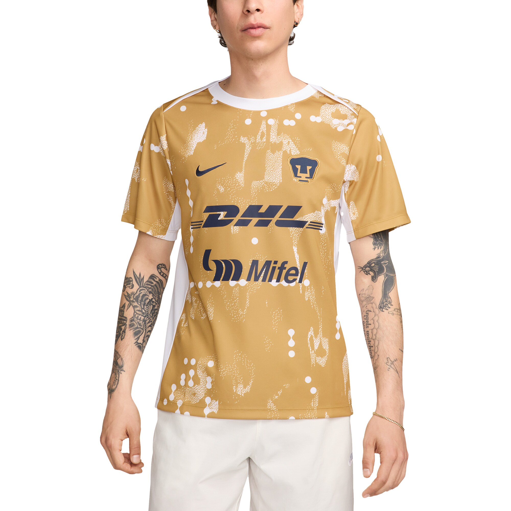 Compra camiseta pre-partido pumas nike academy pro 202425
dorada – Jerseys y Camisetas de la Liga MX