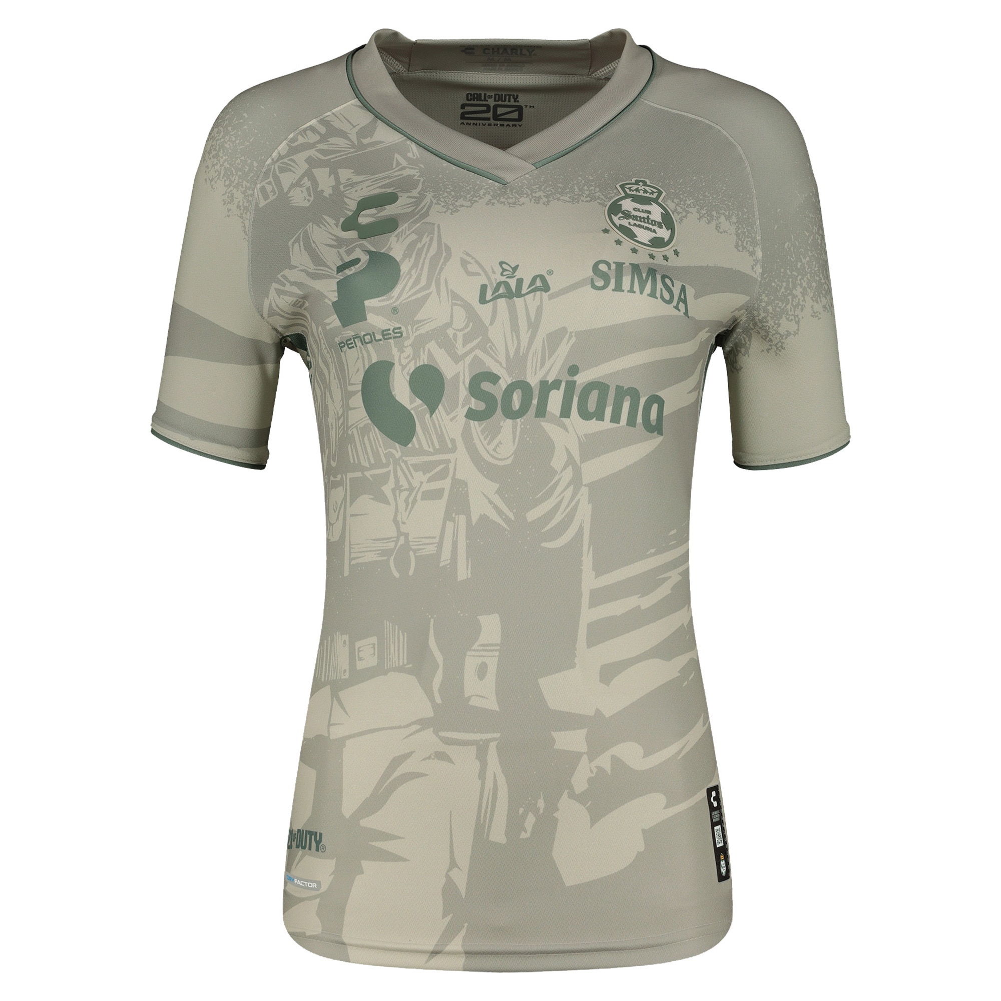 Compra camiseta auténtica santos laguna charly femenina 202324 call of duty tercera equipación
-crema – Jerseys y Camisetas de la Liga MX