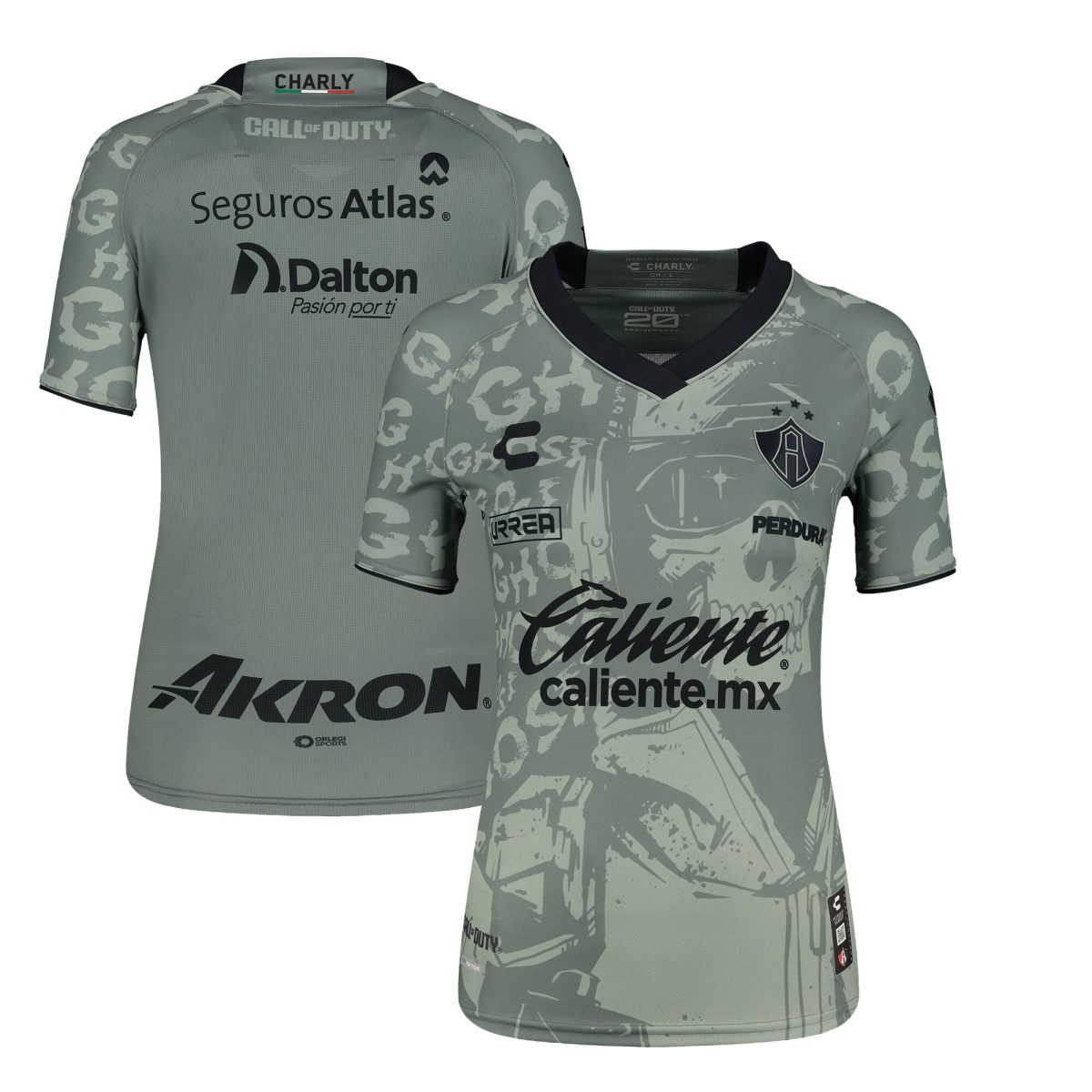 Compra camiseta club atlas charly equipación auténtica tercera femenina call of duty 202324 – gris – Jerseys y Camisetas de la Liga MX