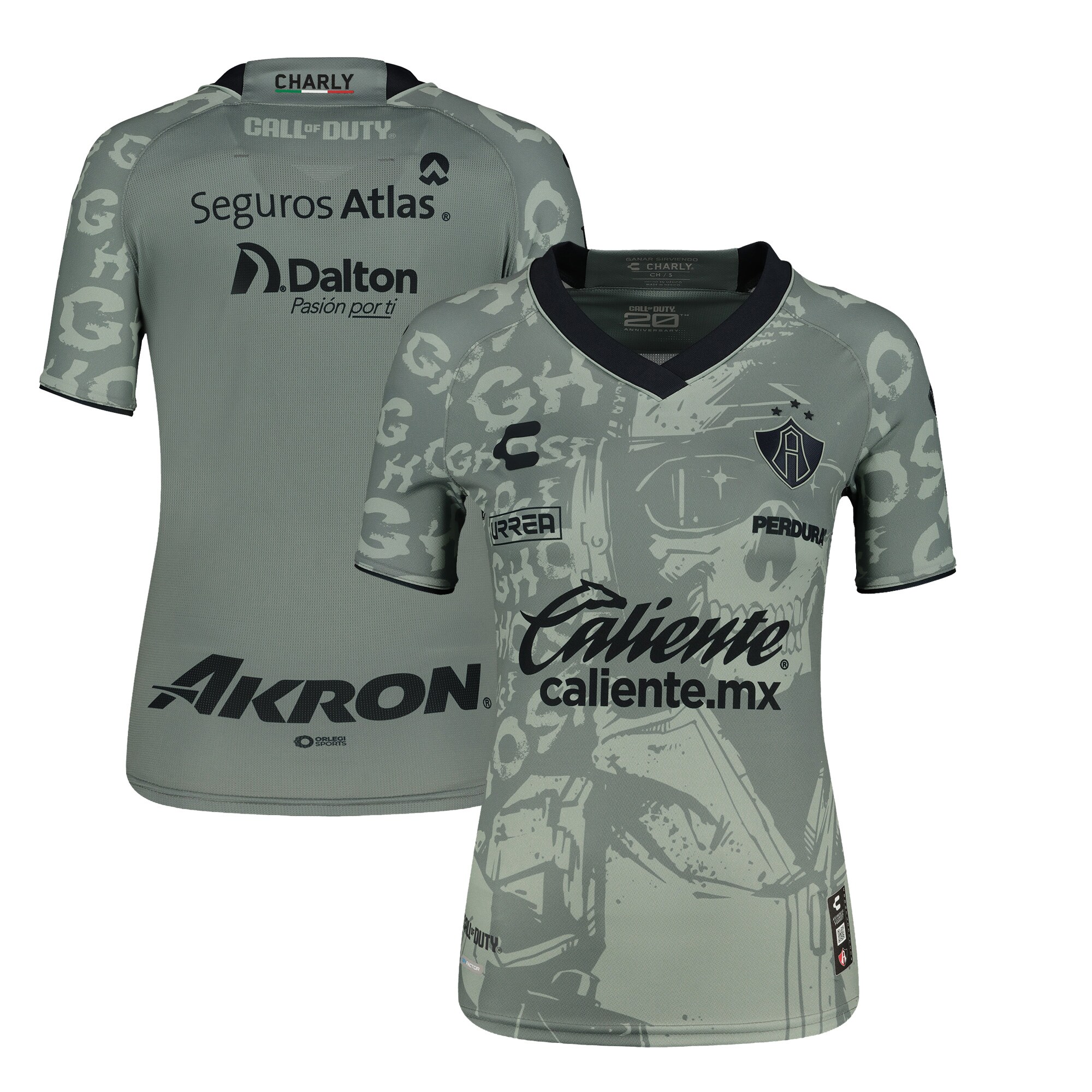 Compra camiseta club atlas charly equipación auténtica tercera femenina call of duty 202324 – gris – Jerseys y Camisetas de la Liga MX