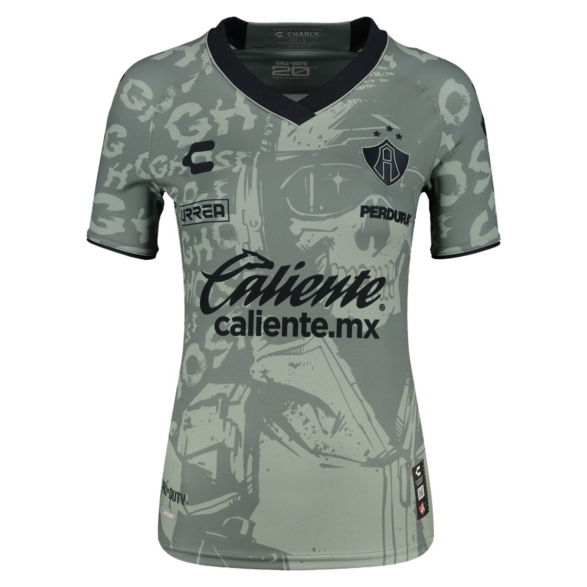 Compra camiseta club atlas charly equipación auténtica tercera femenina call of duty 202324 – gris – Jerseys y Camisetas de la Liga MX