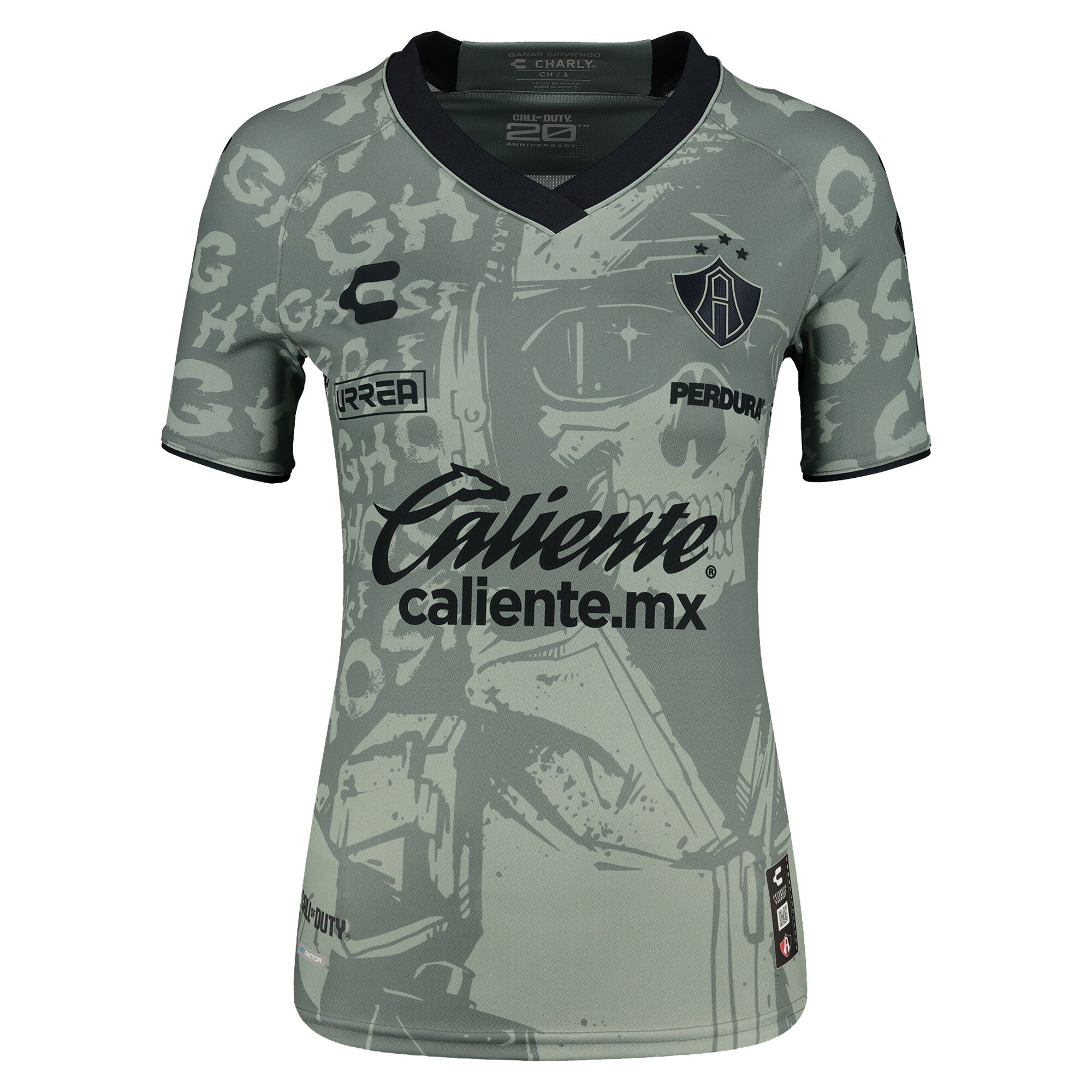 Compra camiseta club atlas charly equipación auténtica tercera femenina call of duty 202324 – gris – Jerseys y Camisetas de la Liga MX