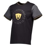 Compra camiseta pumas black  gold collection ringer
negra y dorada – Jerseys y Camisetas de la Liga MX