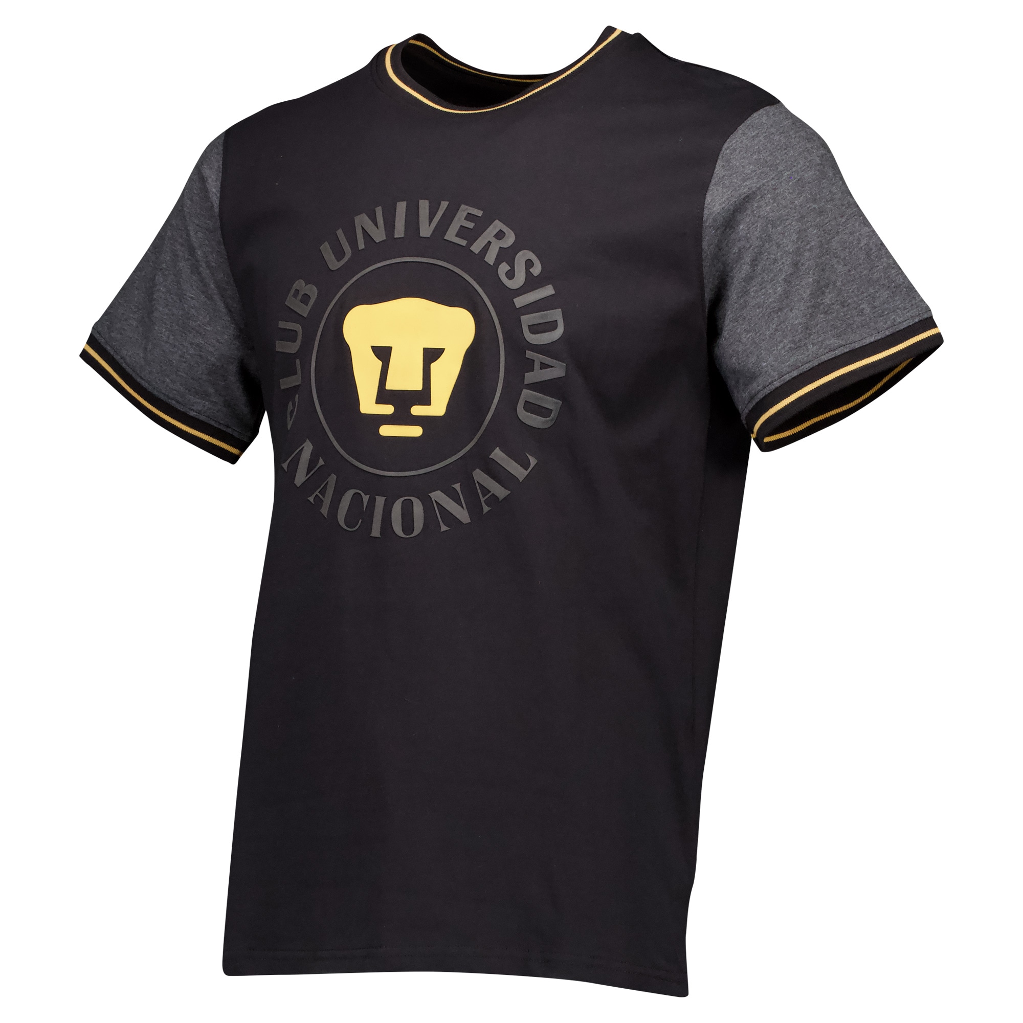Compra camiseta pumas black  gold collection ringer
negra y dorada – Jerseys y Camisetas de la Liga MX