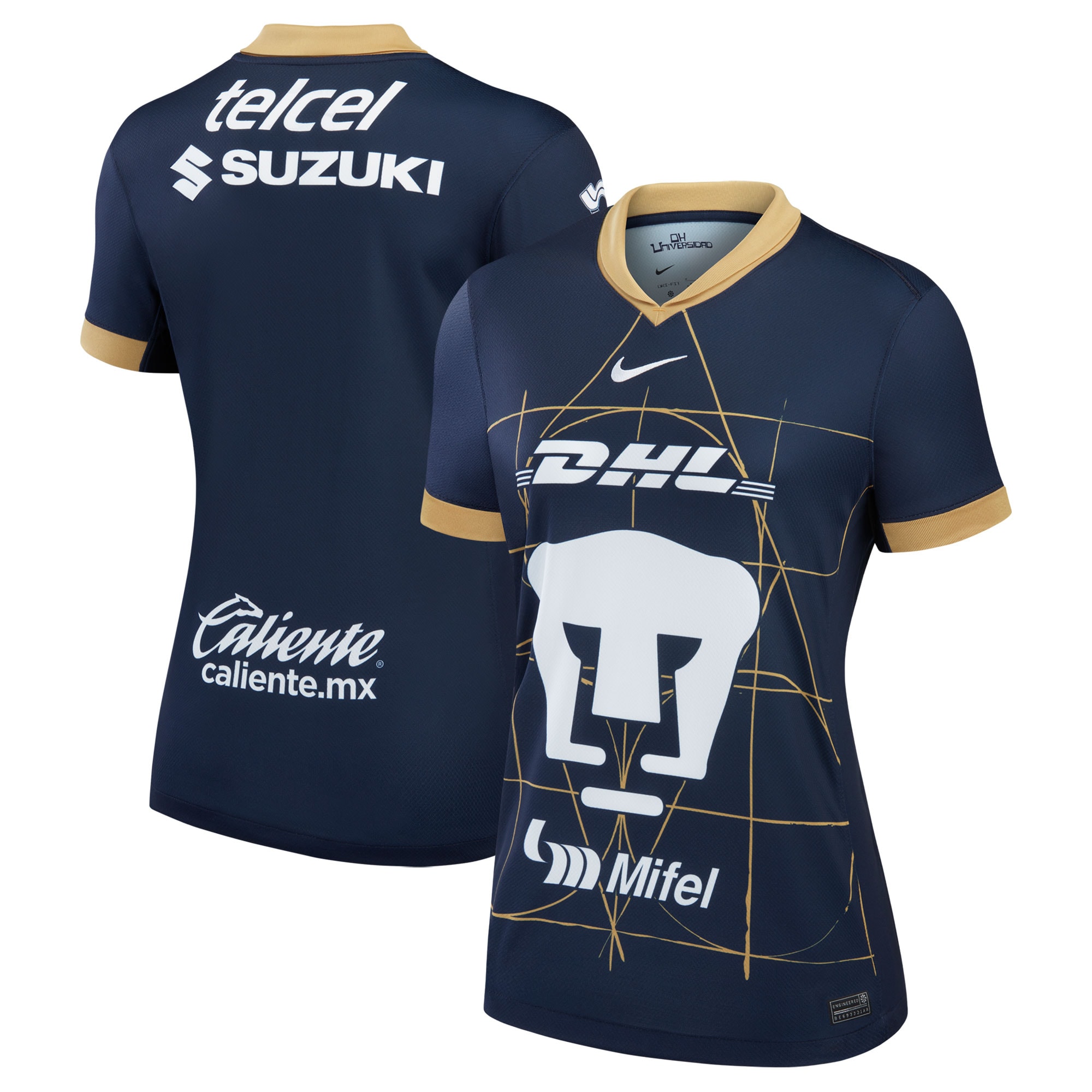 Compra camiseta pumas nike femenina segunda equipación replica 202425
azul marino – Jerseys y Camisetas de la Liga MX