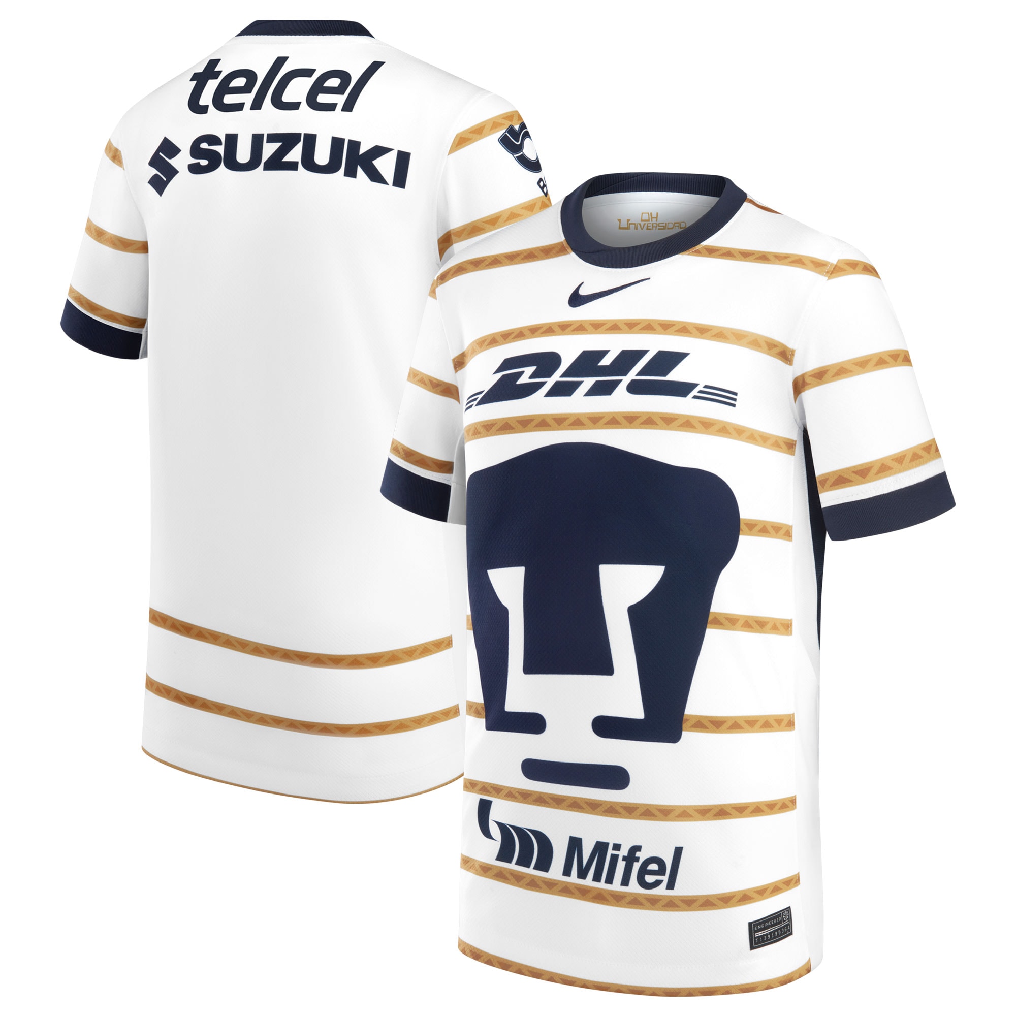 Compra camiseta pumas nike infantil primera equipación replica 202425
blanca – Jerseys y Camisetas de la Liga MX