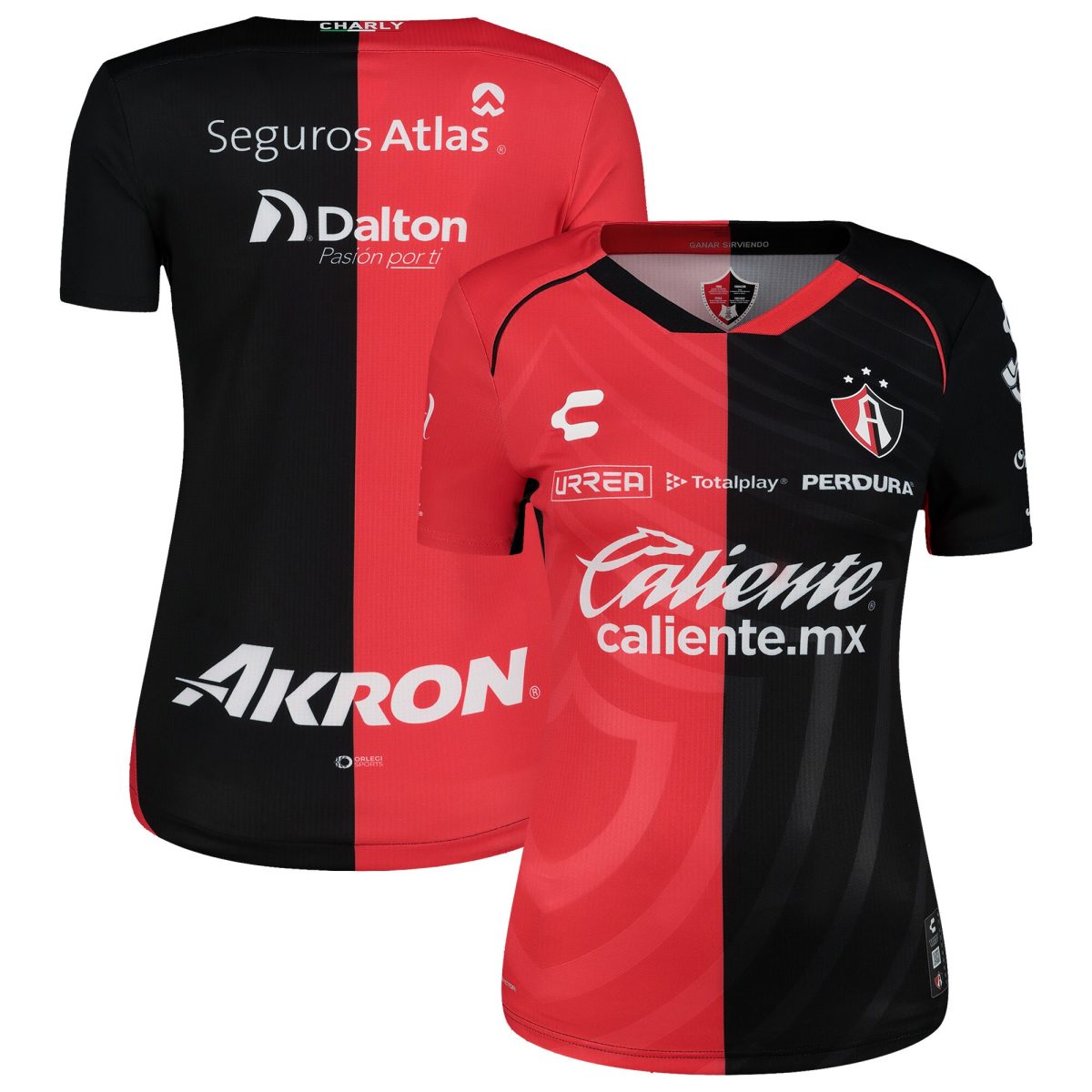 Compra camiseta club atlas charly equipación auténtica local femenina 202425 – rojanegra – Jerseys y Camisetas de la Liga MX