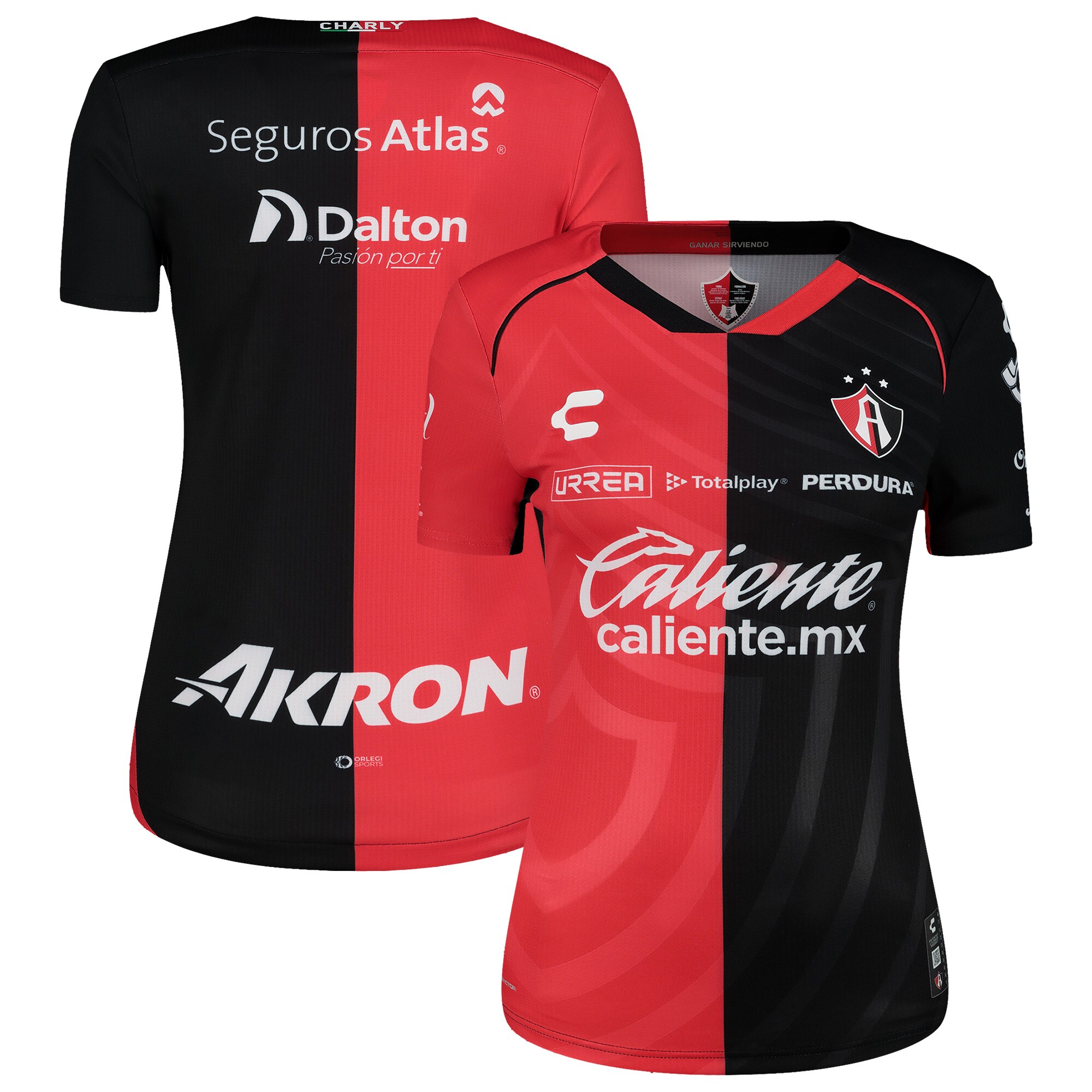 Compra camiseta club atlas charly equipación auténtica local femenina 202425 – rojanegra – Jerseys y Camisetas de la Liga MX