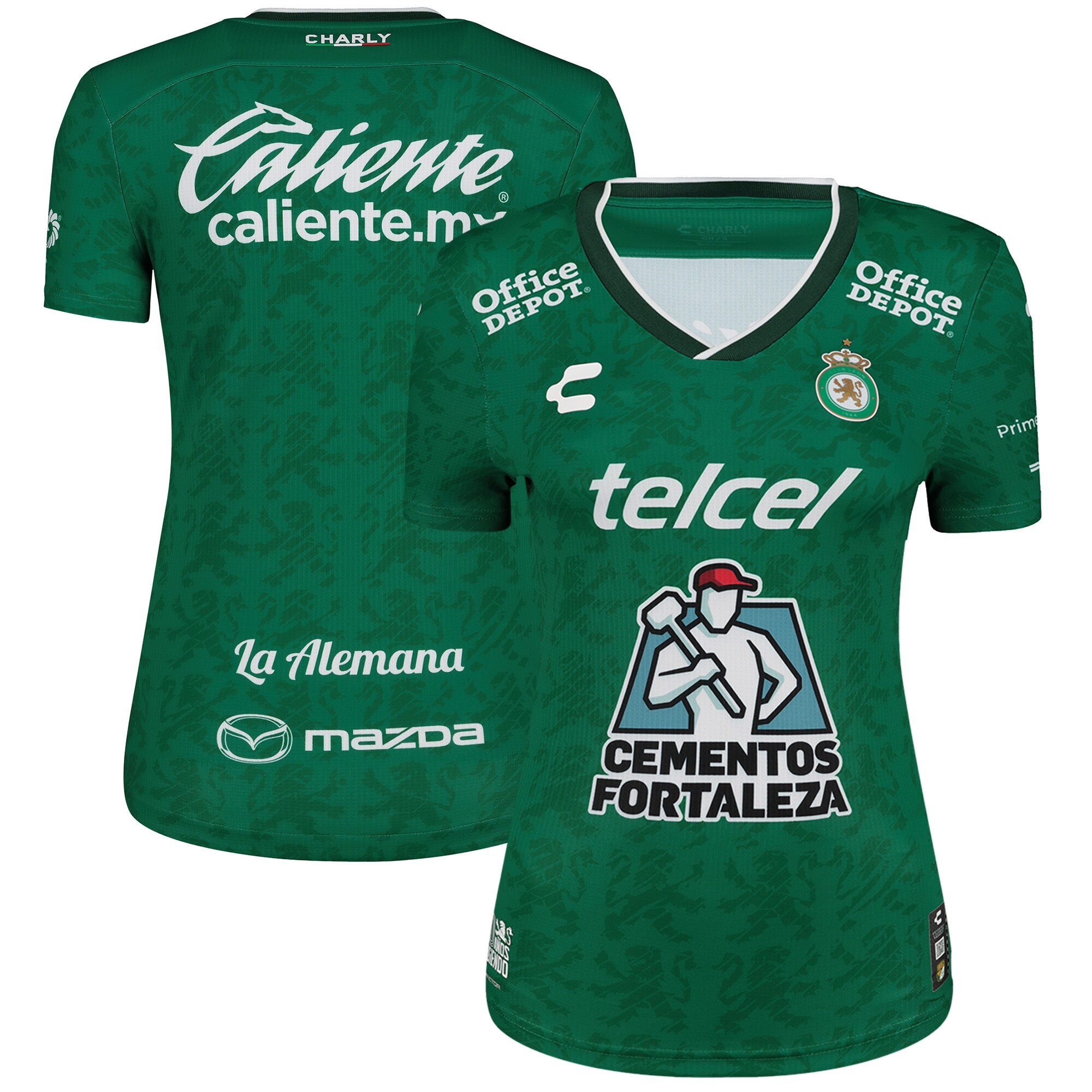 Compra camiseta club león charly equipación auténtica femenina 202425 – verdeblanca – Jerseys y Camisetas de la Liga MX