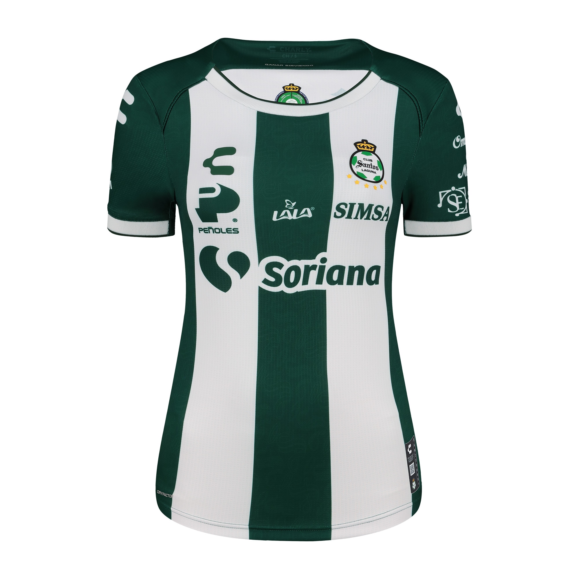 Compra camiseta auténtica santos laguna charly femenina 202425 primera equipación
-verdeblanca – Jerseys y Camisetas de la Liga MX