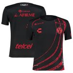 Compra camiseta club tijuana charly infantil primera equipación auténtica 202425
negra roja – Jerseys y Camisetas de la Liga MX