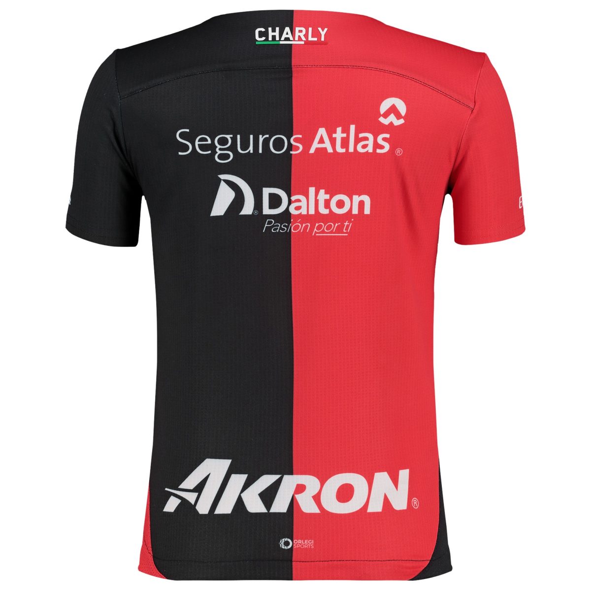 Compra camiseta club atlas charly equipación auténtica local juvenil 202425 – rojanegra – Jerseys y Camisetas de la Liga MX