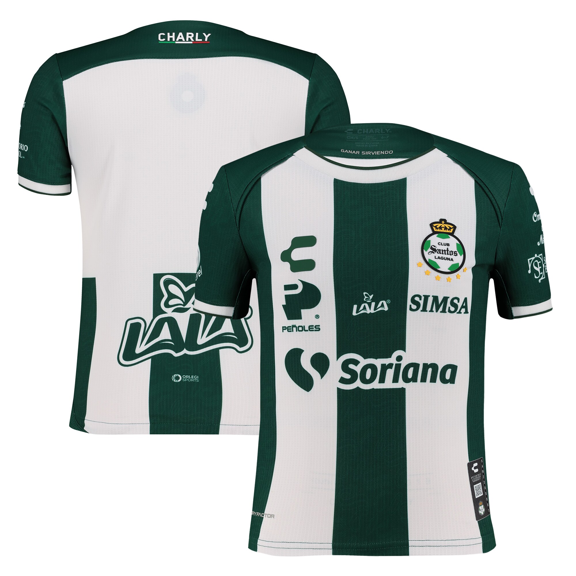 Compra camiseta auténtica santos laguna charly infantil 202425 primera equipación
-verdeblanca – Jerseys y Camisetas de la Liga MX