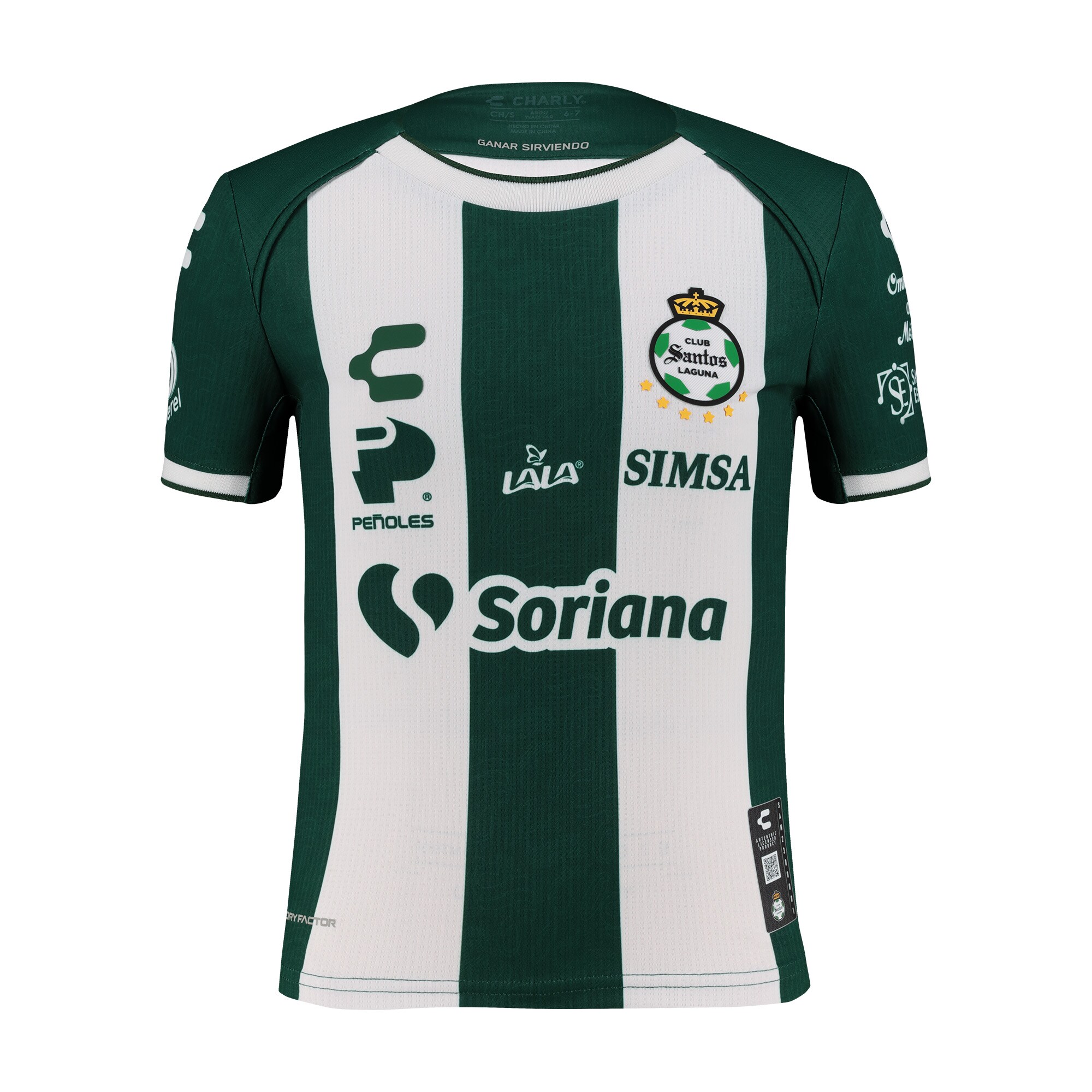 Compra camiseta auténtica santos laguna charly infantil 202425 primera equipación
-verdeblanca – Jerseys y Camisetas de la Liga MX