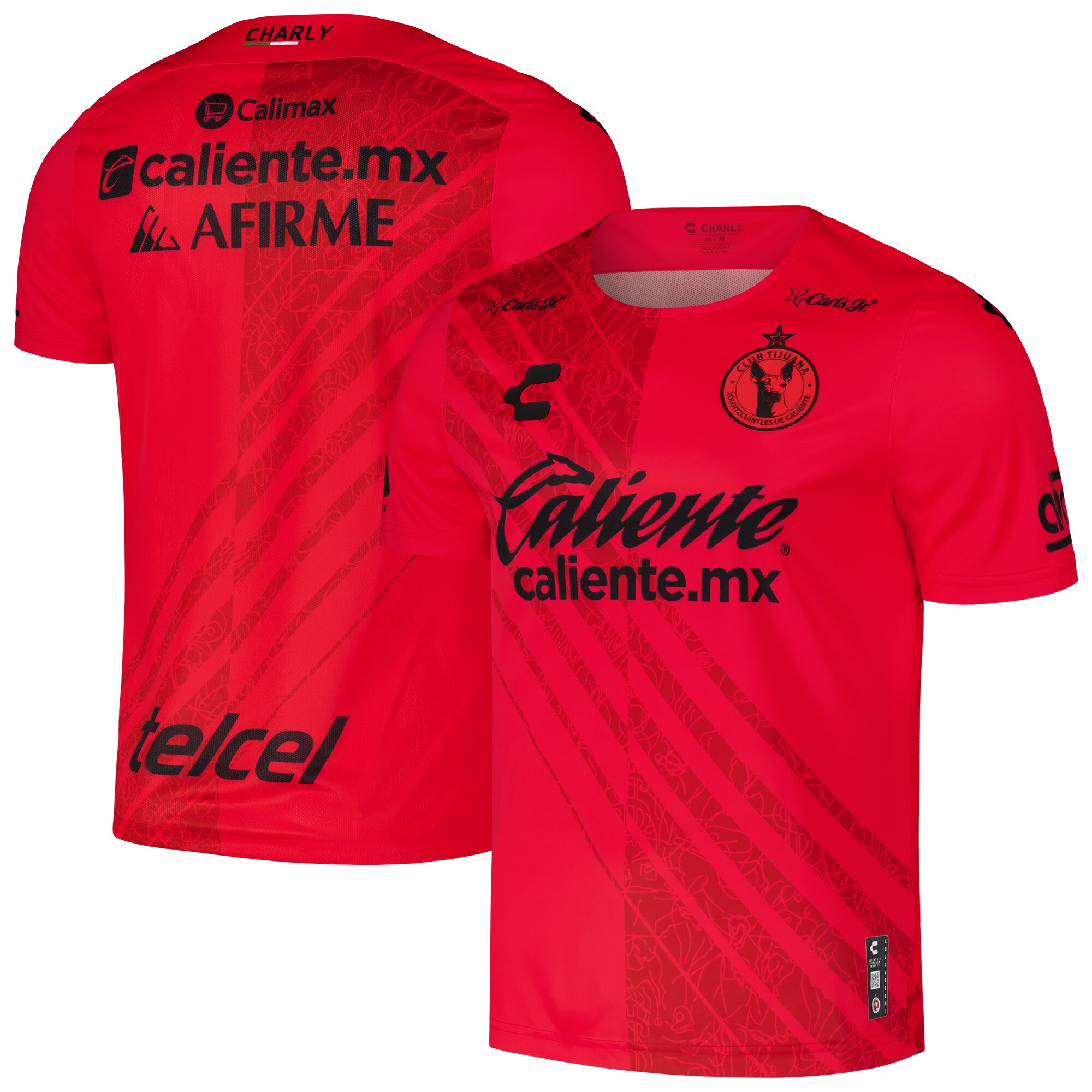 Compra camiseta club tijuana charly equipación de portero auténtica 202425
roja – Jerseys y Camisetas de la Liga MX
