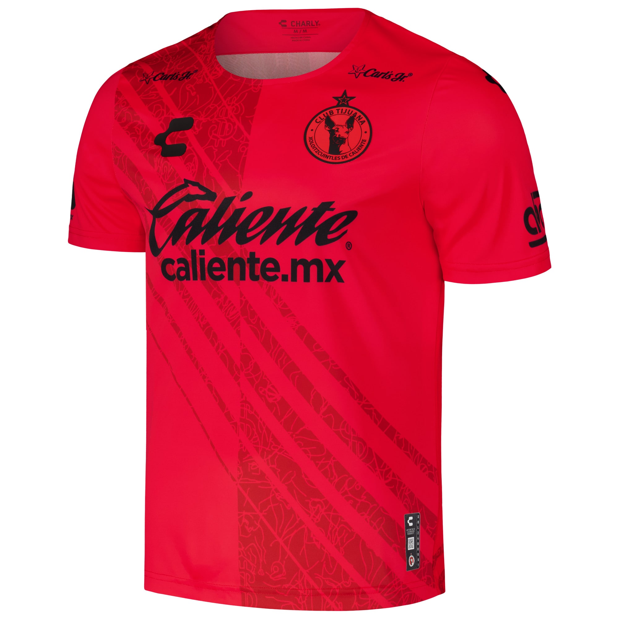 Compra camiseta club tijuana charly equipación de portero auténtica 202425
roja – Jerseys y Camisetas de la Liga MX
