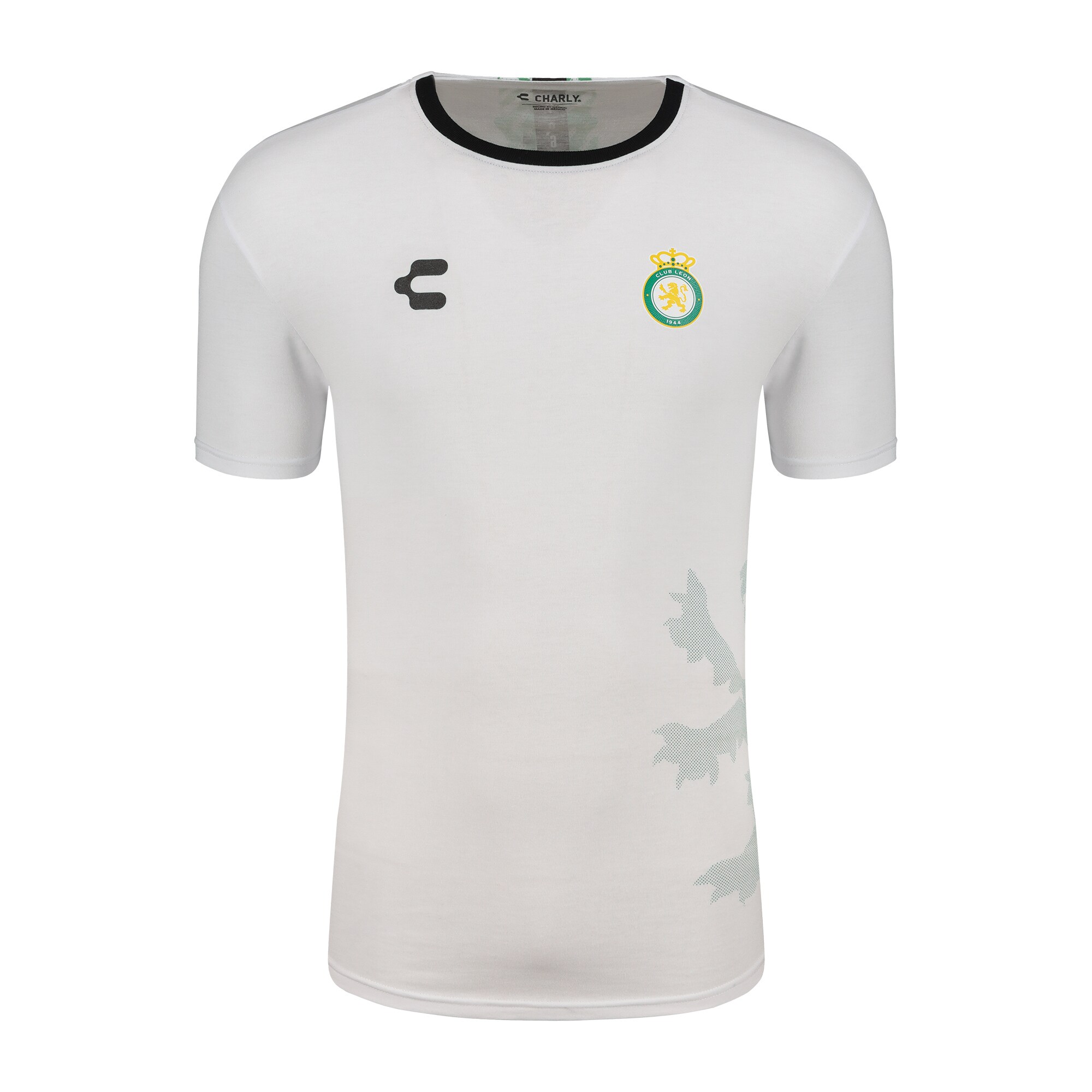 Compra camiseta club león charly 202425 – blanca – Jerseys y Camisetas de la Liga MX