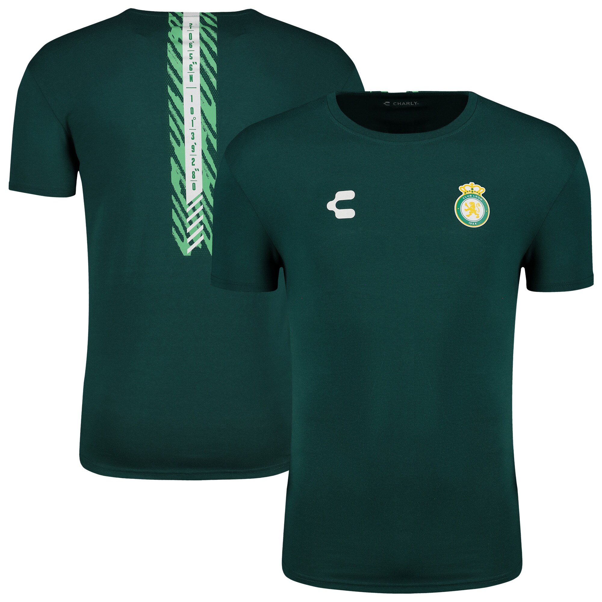Compra camiseta club león charly 202425 – verde – Jerseys y Camisetas de la Liga MX