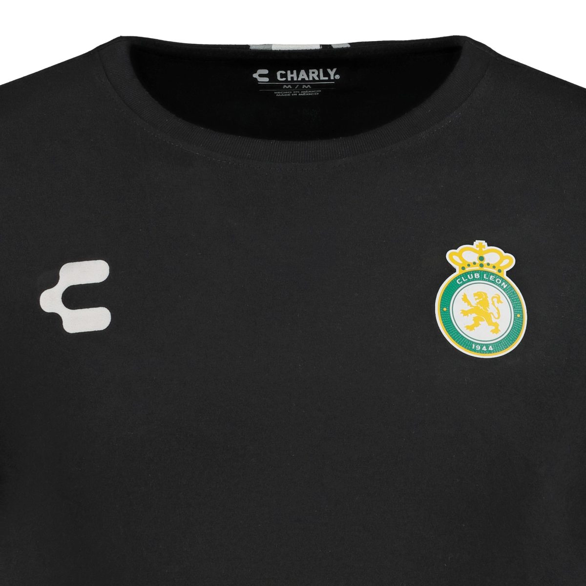 Compra camiseta club león charly 202425 – negra – Jerseys y Camisetas de la Liga MX
