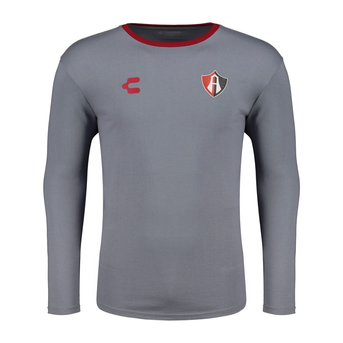 Compra camiseta club atlas charly de manga larga – gris – Jerseys y Camisetas de la Liga MX