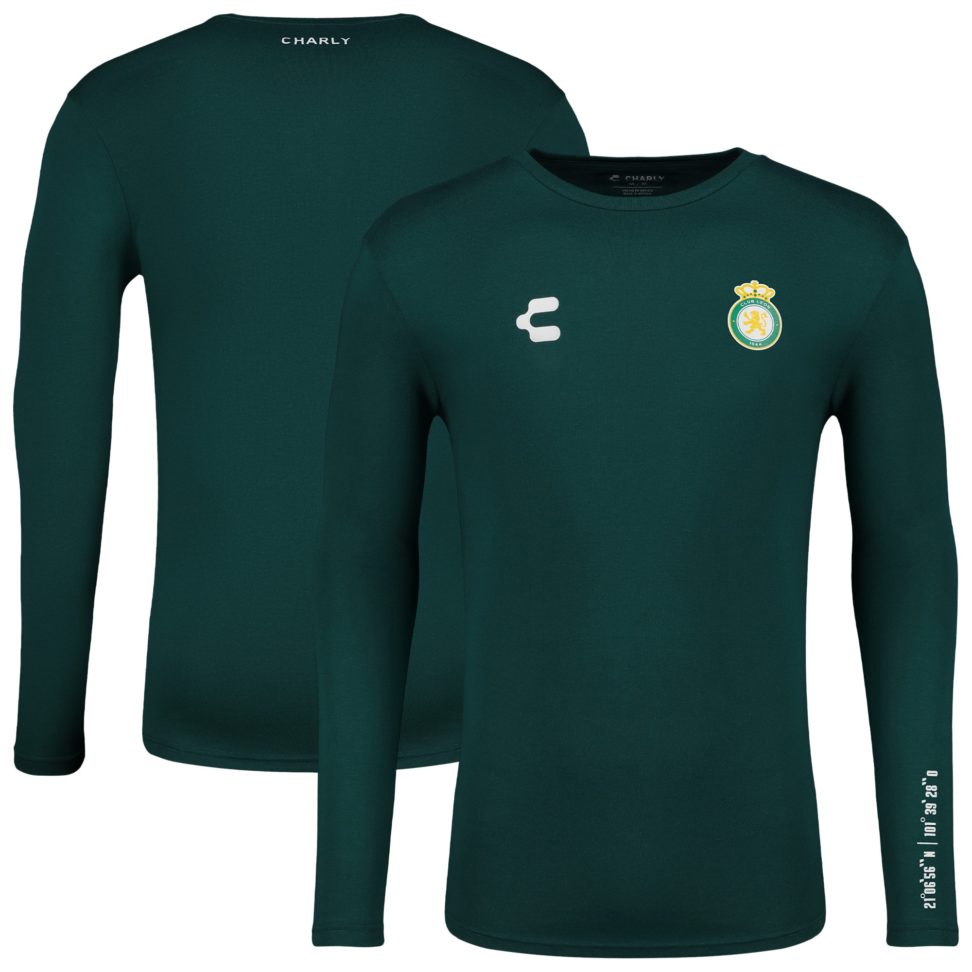 Compra camiseta de manga larga club león charly – verde – Jerseys y Camisetas de la Liga MX