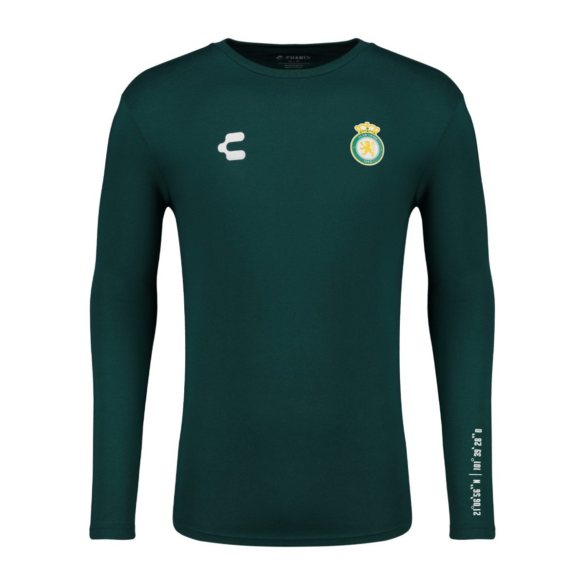 Compra camiseta de manga larga club león charly – verde – Jerseys y Camisetas de la Liga MX