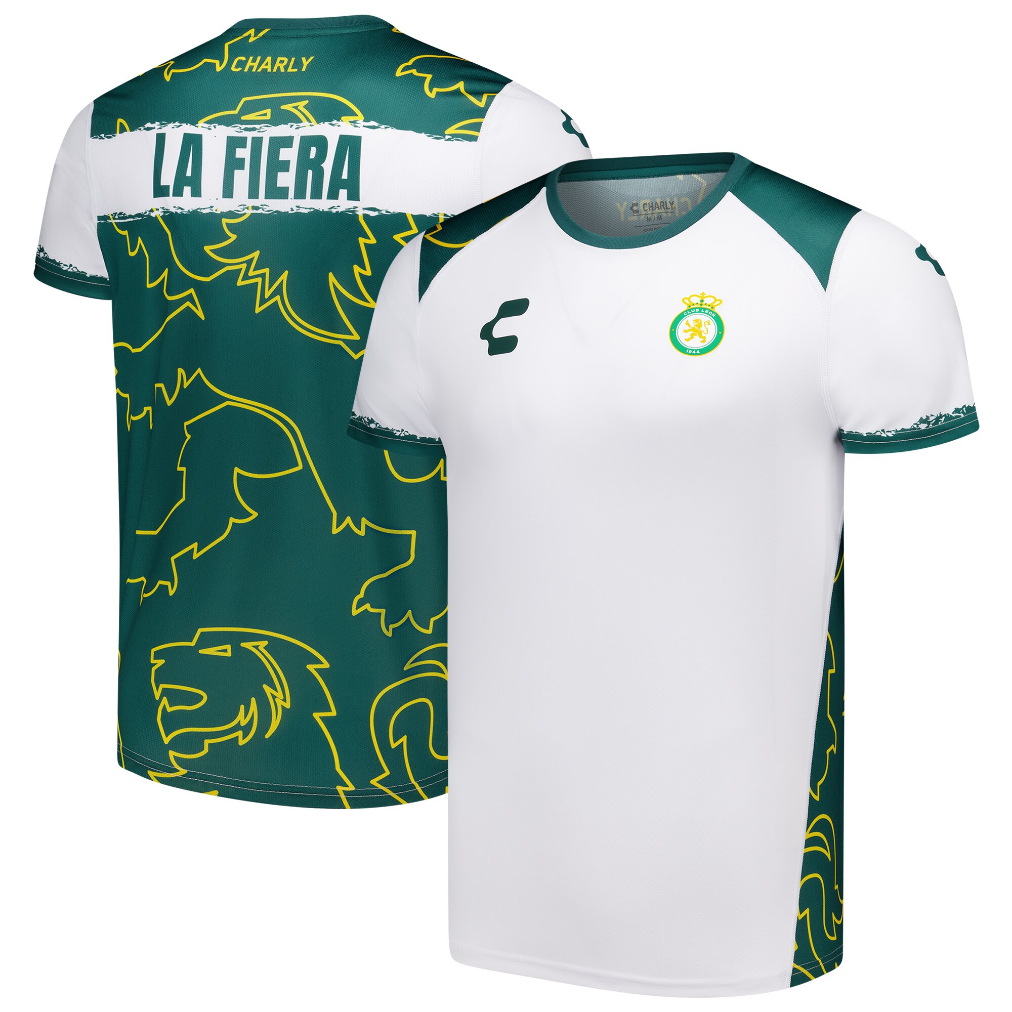 Compra camiseta club león charly dry factor de alto rendimiento para entrenamiento 202425 – verde – Jerseys y Camisetas de la Liga MX