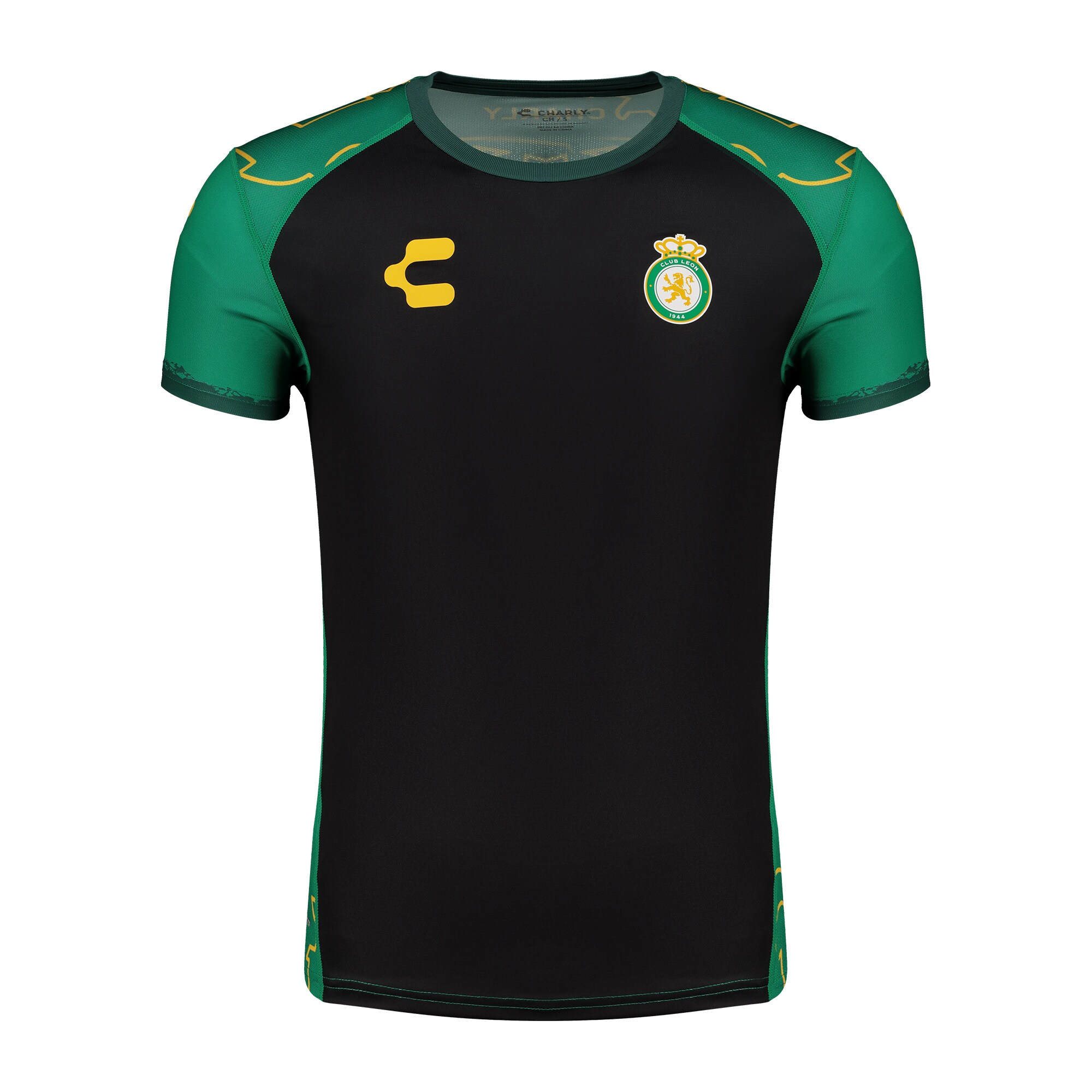 Compra camiseta club león charly dry factor de alto rendimiento para entrenamiento 202425 – negra – Jerseys y Camisetas de la Liga MX
