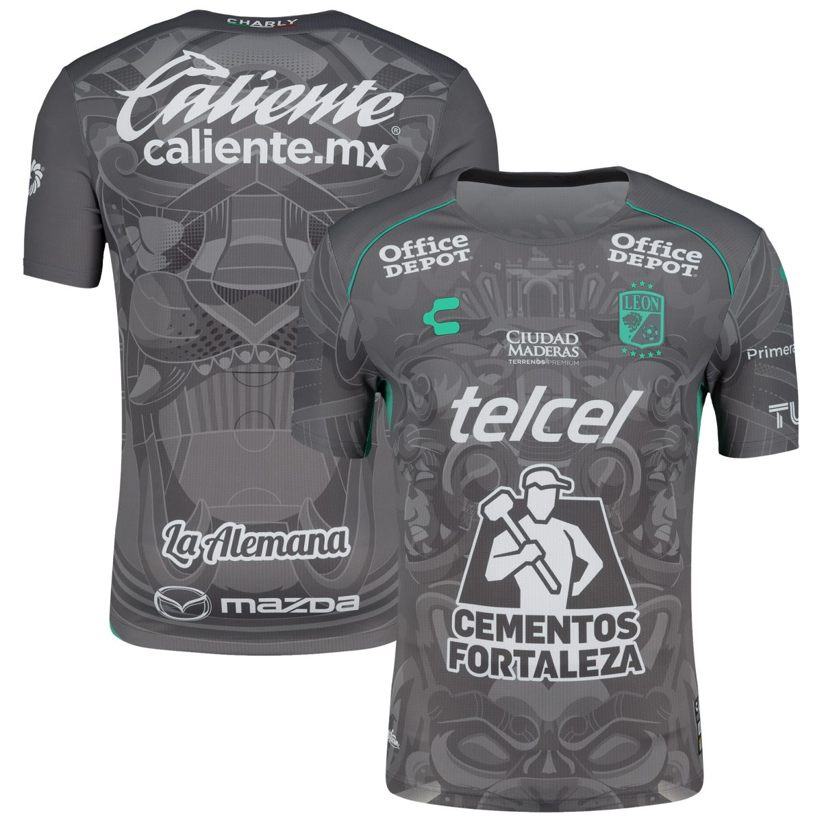 Compra camiseta club león charly equipación auténtica tercera 202425 para hombre adulto – gris – Jerseys y Camisetas de la Liga MX