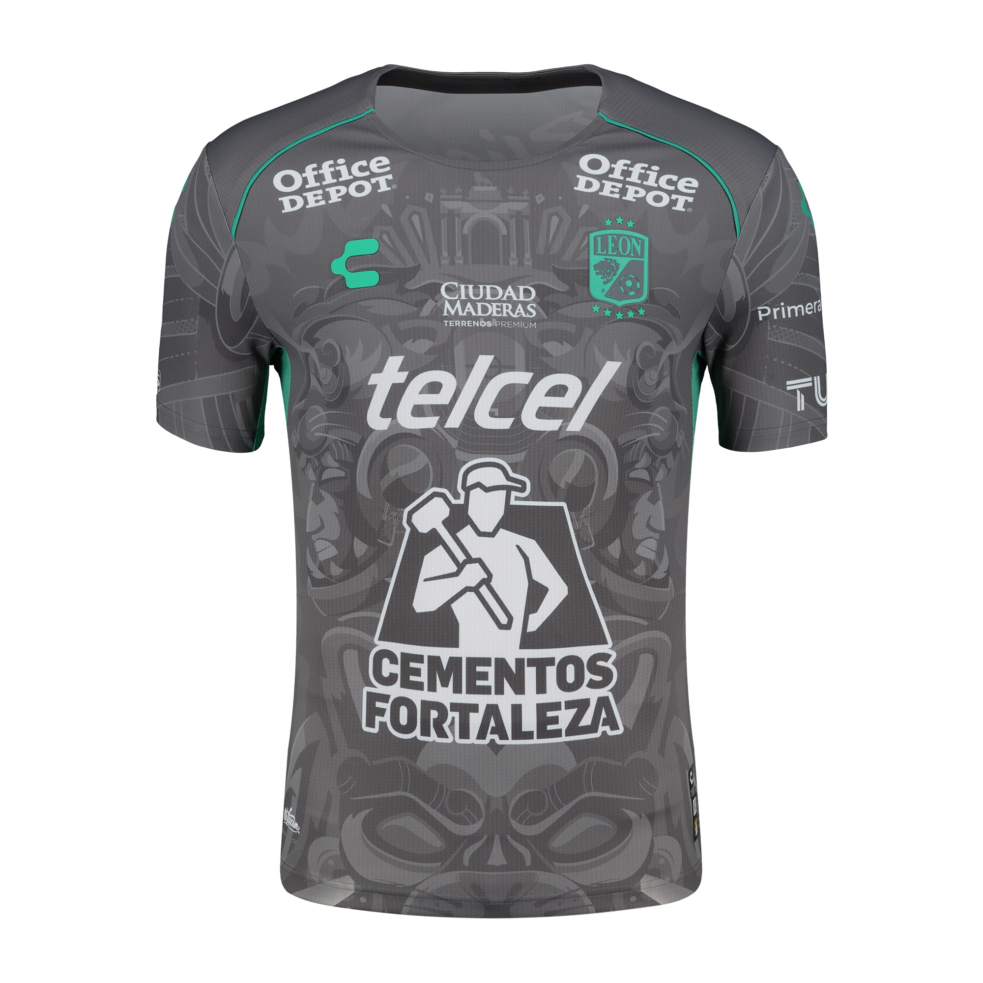 Compra camiseta club león charly equipación auténtica tercera 202425 para hombre adulto – gris – Jerseys y Camisetas de la Liga MX