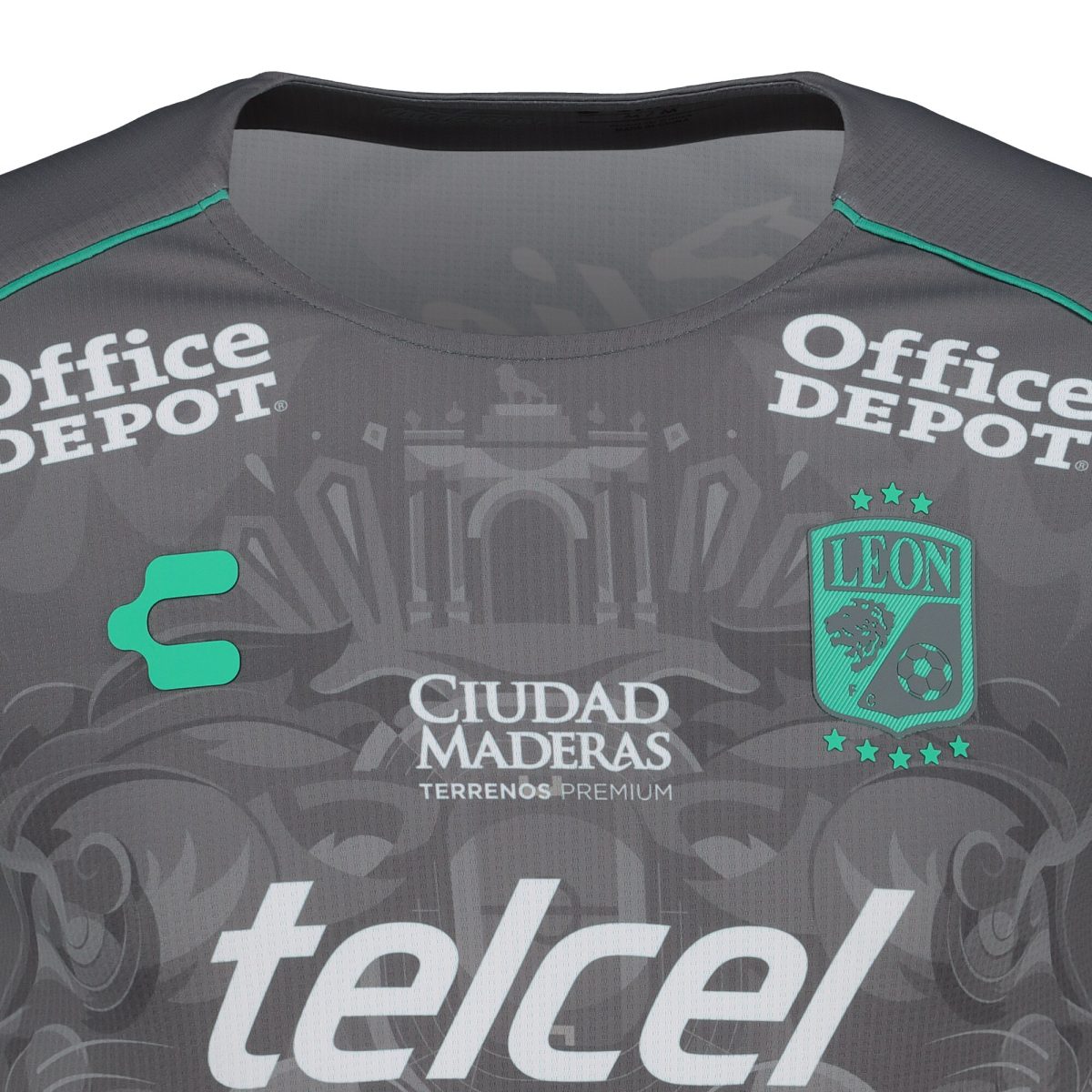 Compra camiseta club león charly equipación auténtica tercera 202425 para hombre adulto – gris – Jerseys y Camisetas de la Liga MX