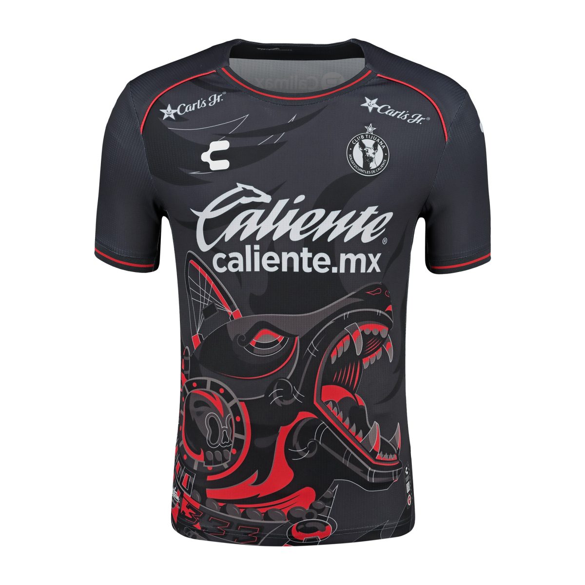 Compra camiseta club tijuana charly tercera equipación auténtica 202425
negra – Jerseys y Camisetas de la Liga MX