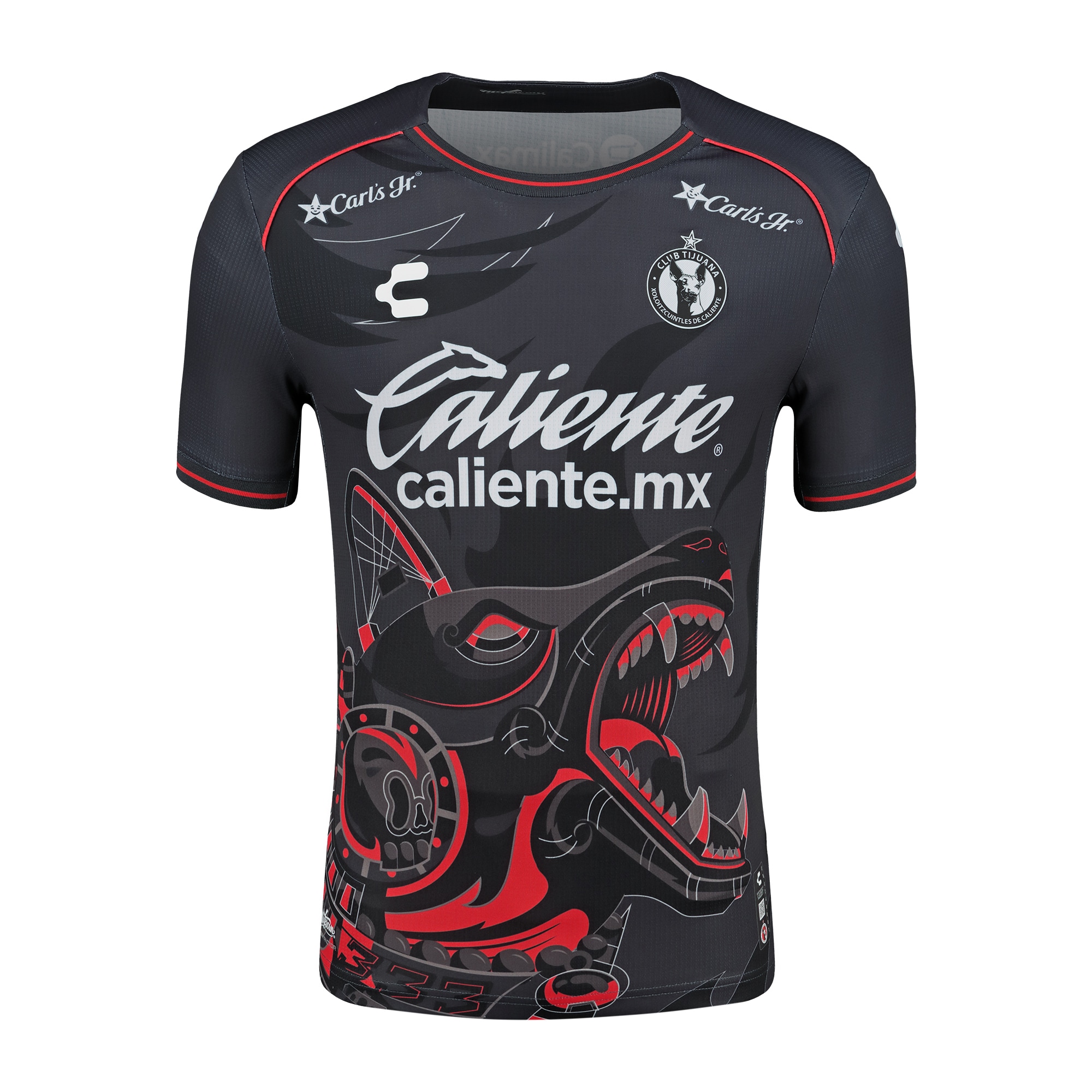 Compra camiseta club tijuana charly tercera equipación auténtica 202425
negra – Jerseys y Camisetas de la Liga MX